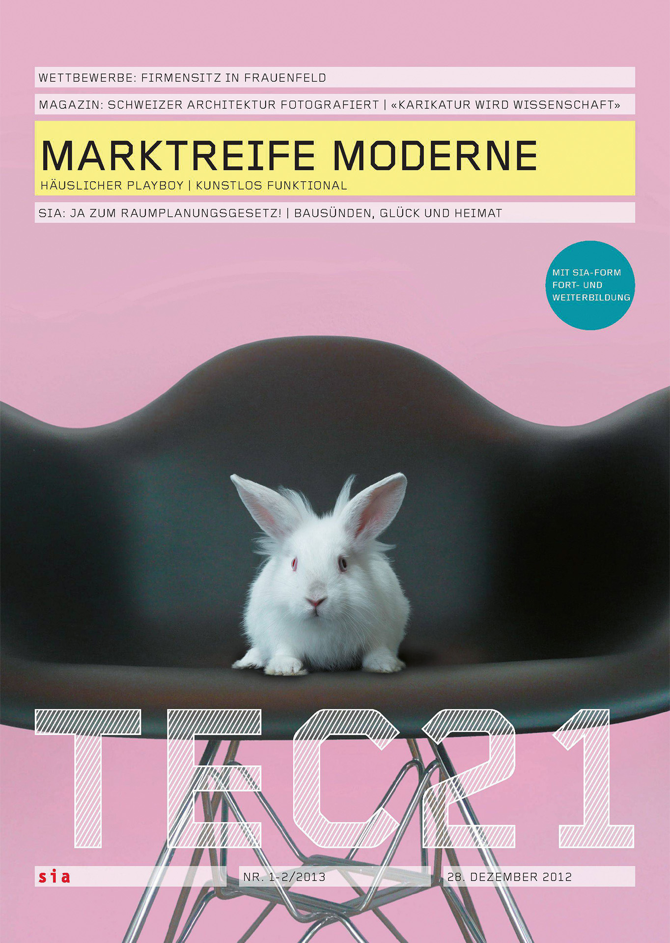 TEC21 1–2/2013 Marktreife Moderne