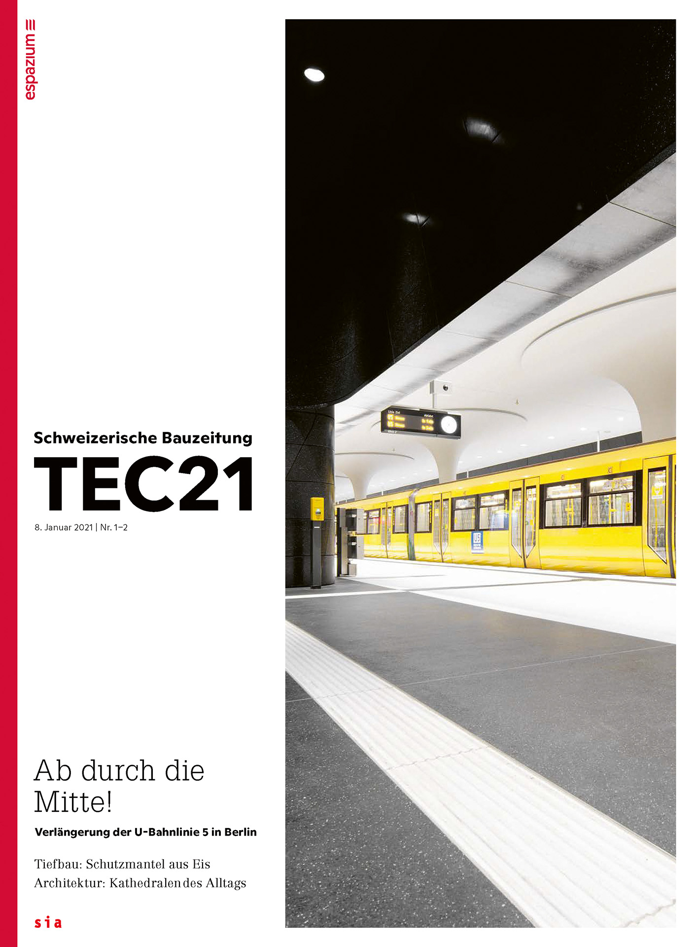 TEC21 1–2/2021 Ab durch die Mitte!