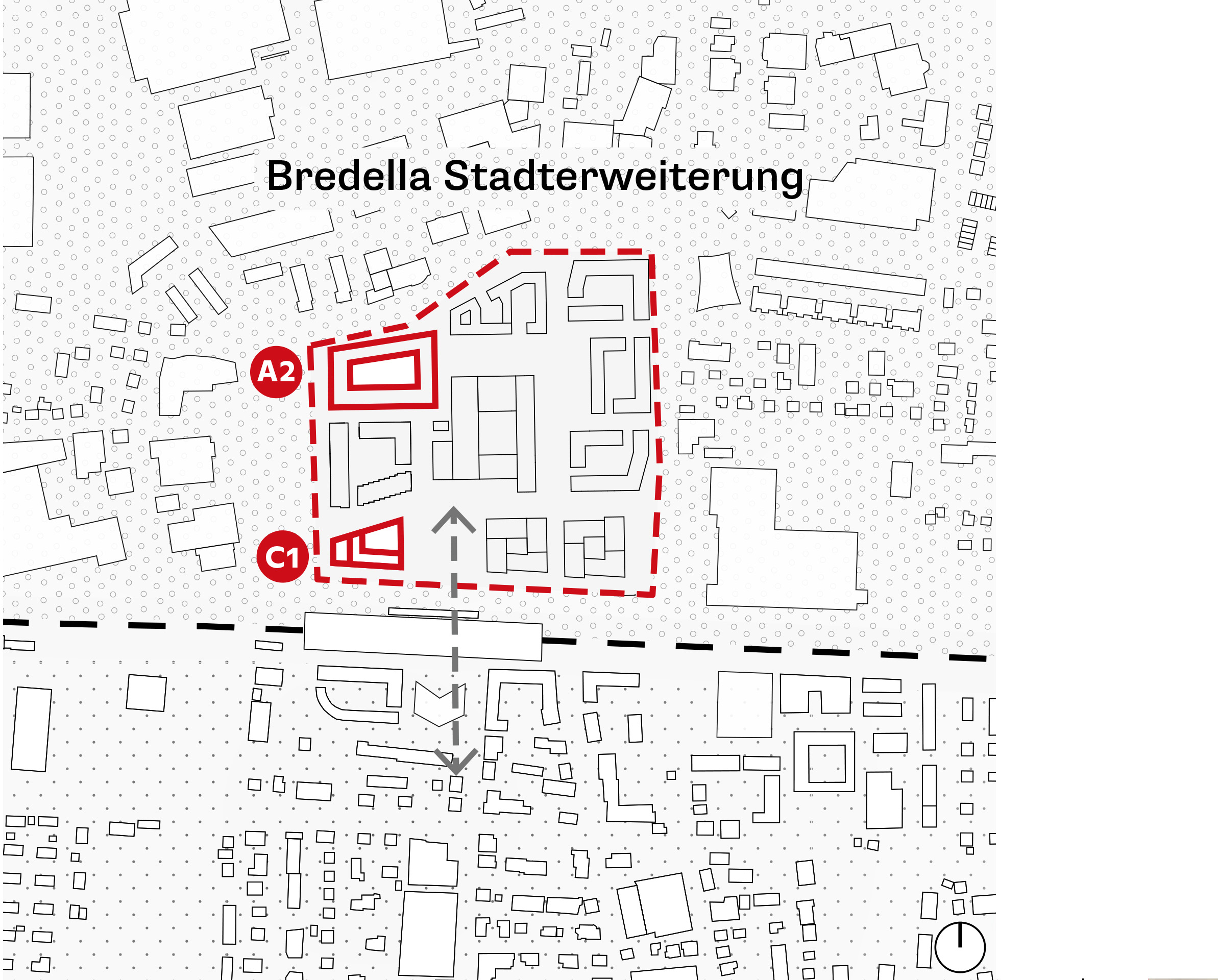 Bredella Areal Pratteln Situationsplan
