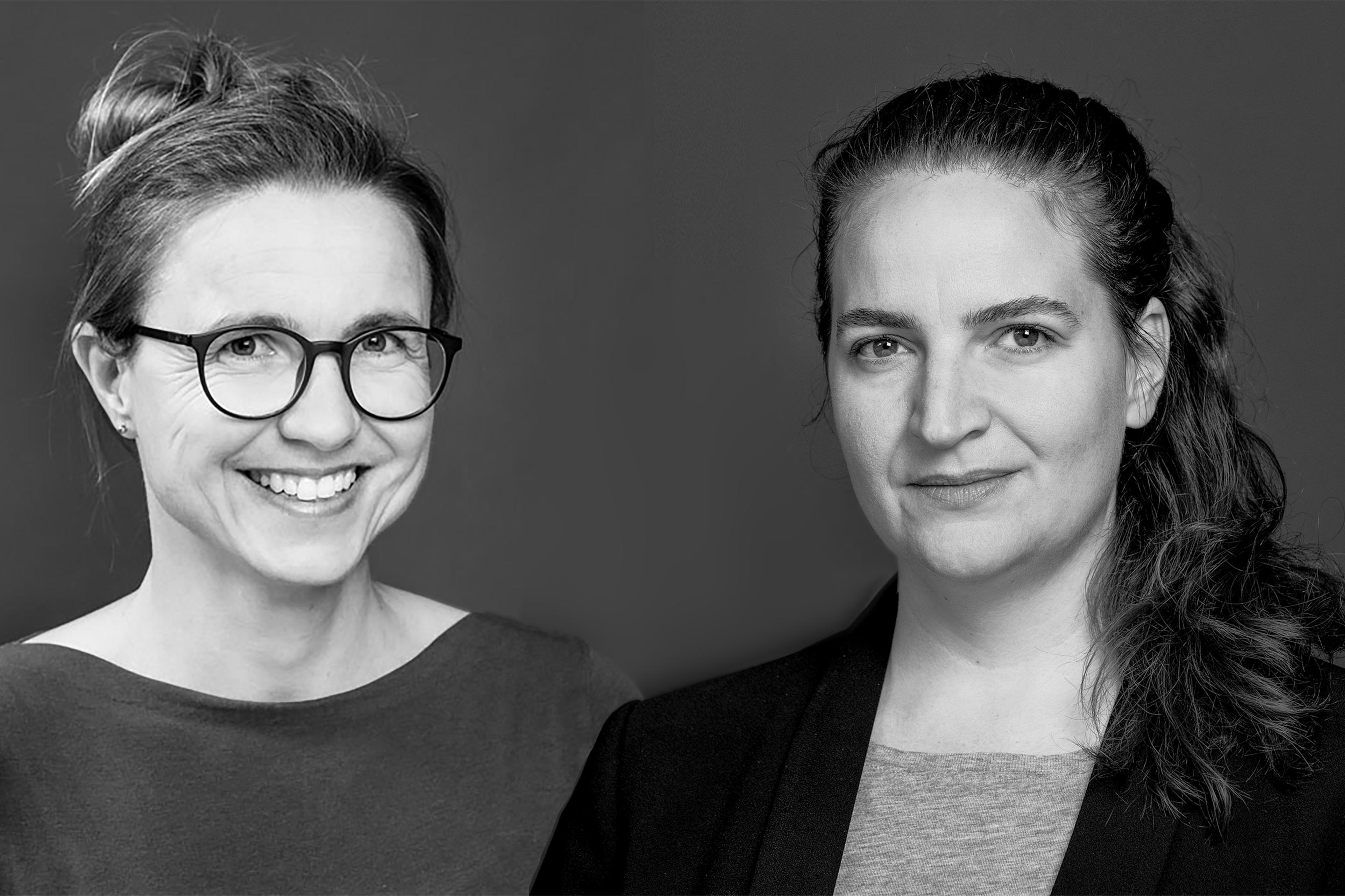 Links: Claudia Thommen studierte Architektur an der ETH Zürich und vertiefte ihr Wissen in Denkmalpflege an der BFH. Seit 2020 ist sie Verantwortliche für Architektur und Baukultur der Stiftung Ferien im Baudenkmal. Rechts: Nancy Wolf studierte Kommunikation an der Universität Zürich und vertiefte ihr Wissen in Nachhaltigkeitskommunikation und Marketing an der ZHdK und HWZ. Seit 2017 ist sie Verantwortliche für Marketing und Kommunikation der Stiftung Ferien im Baudenkmal.