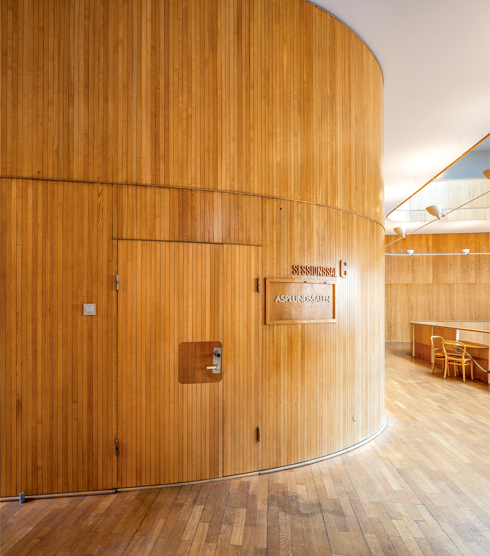 Asplund-Rådhuset-ampliamento-tribunale-goteborg-vista-interna