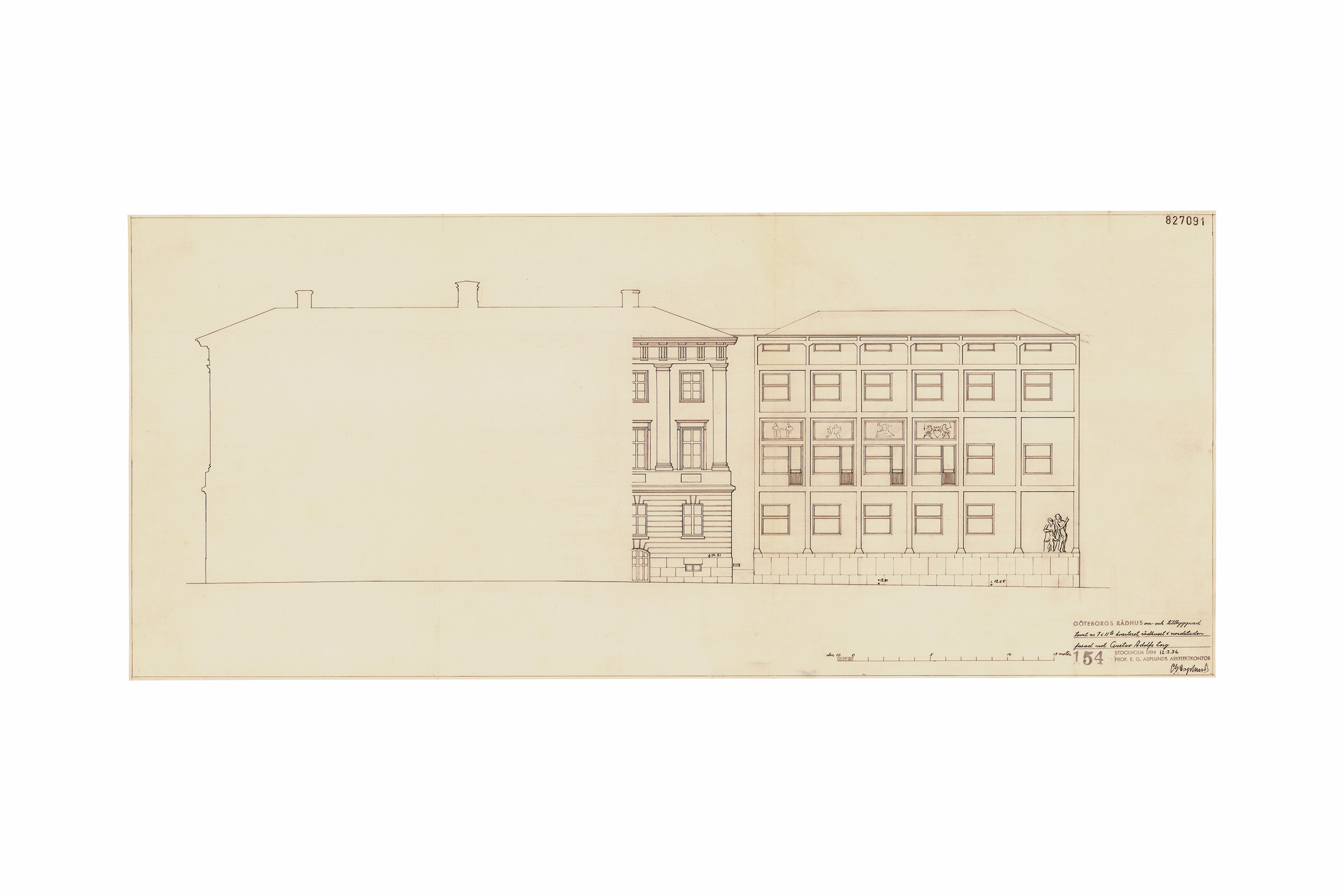 Asplund-Rådhuset-courthouse-goteborg-east-facade