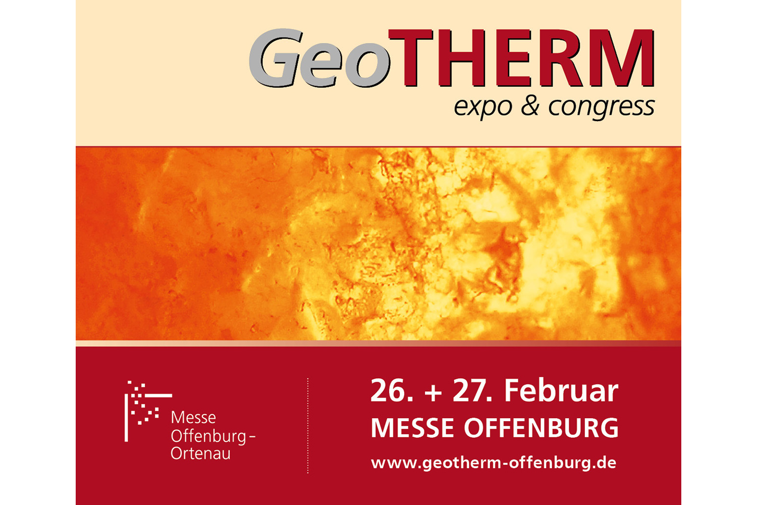 Geotherm 2026, Offenburg, 26. und 27. Februar