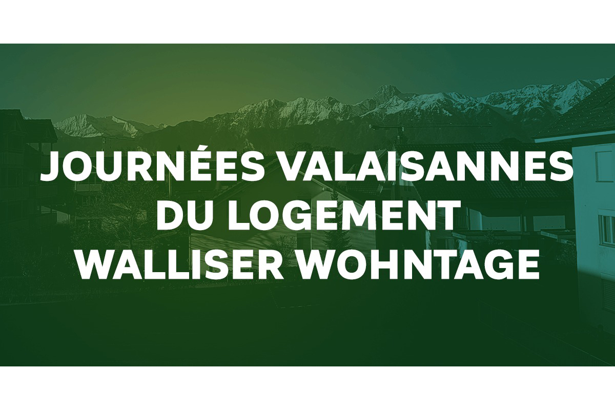 Journées valaisannes du logement, Sierre, les 9 et 10 février 2026