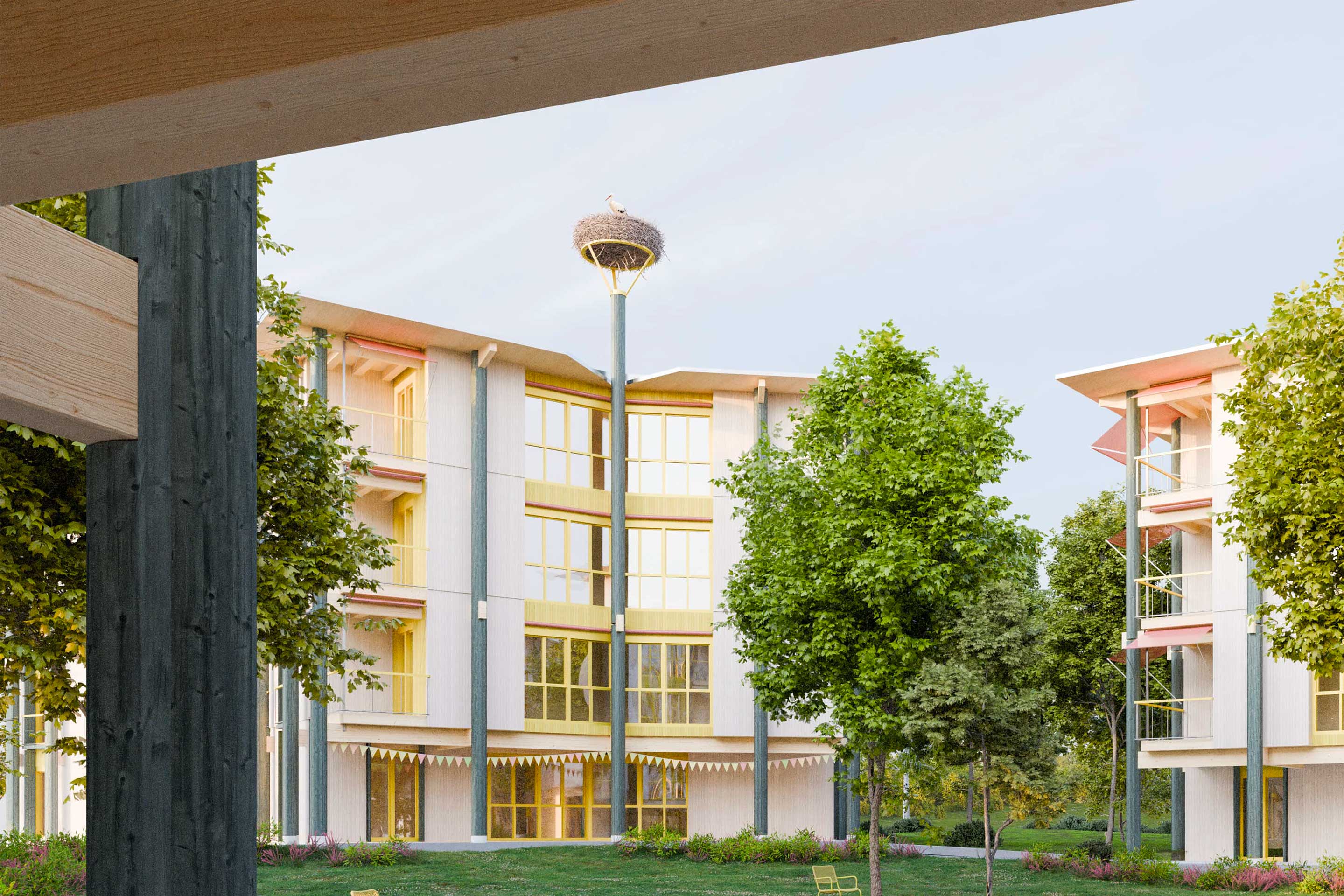 oetwil storchensiedlung bach syrtos