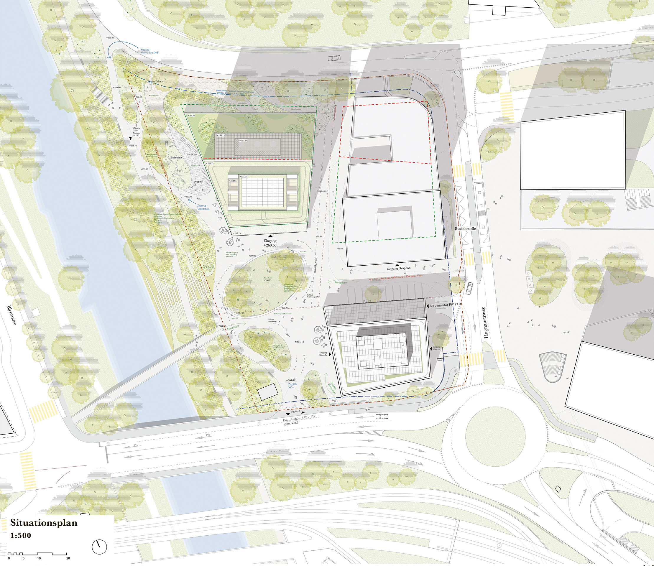 Birstower Muttenz Burkhard Meyer Situationsplan