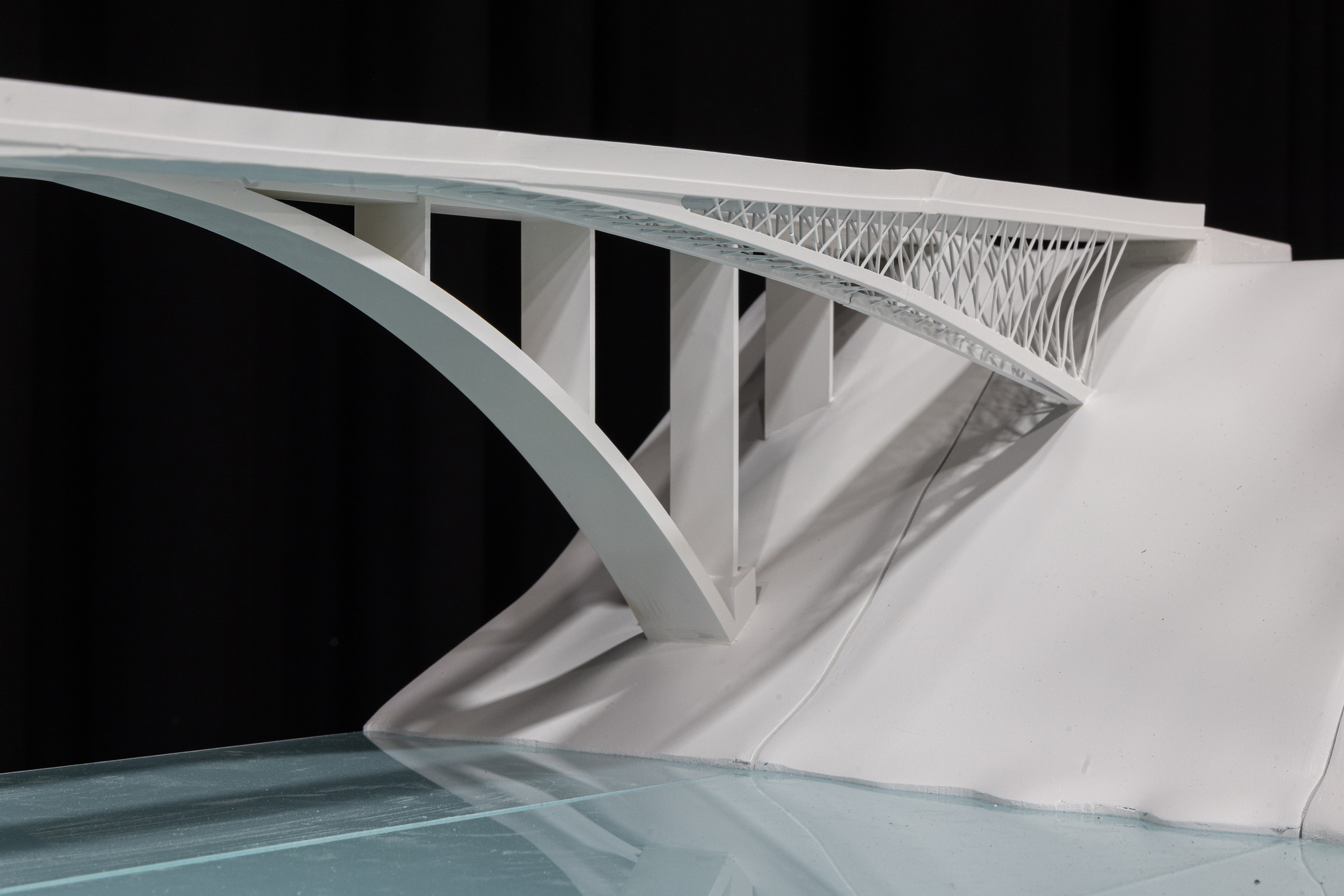 Footbridge Chur 2025 Modellfoto Südwest