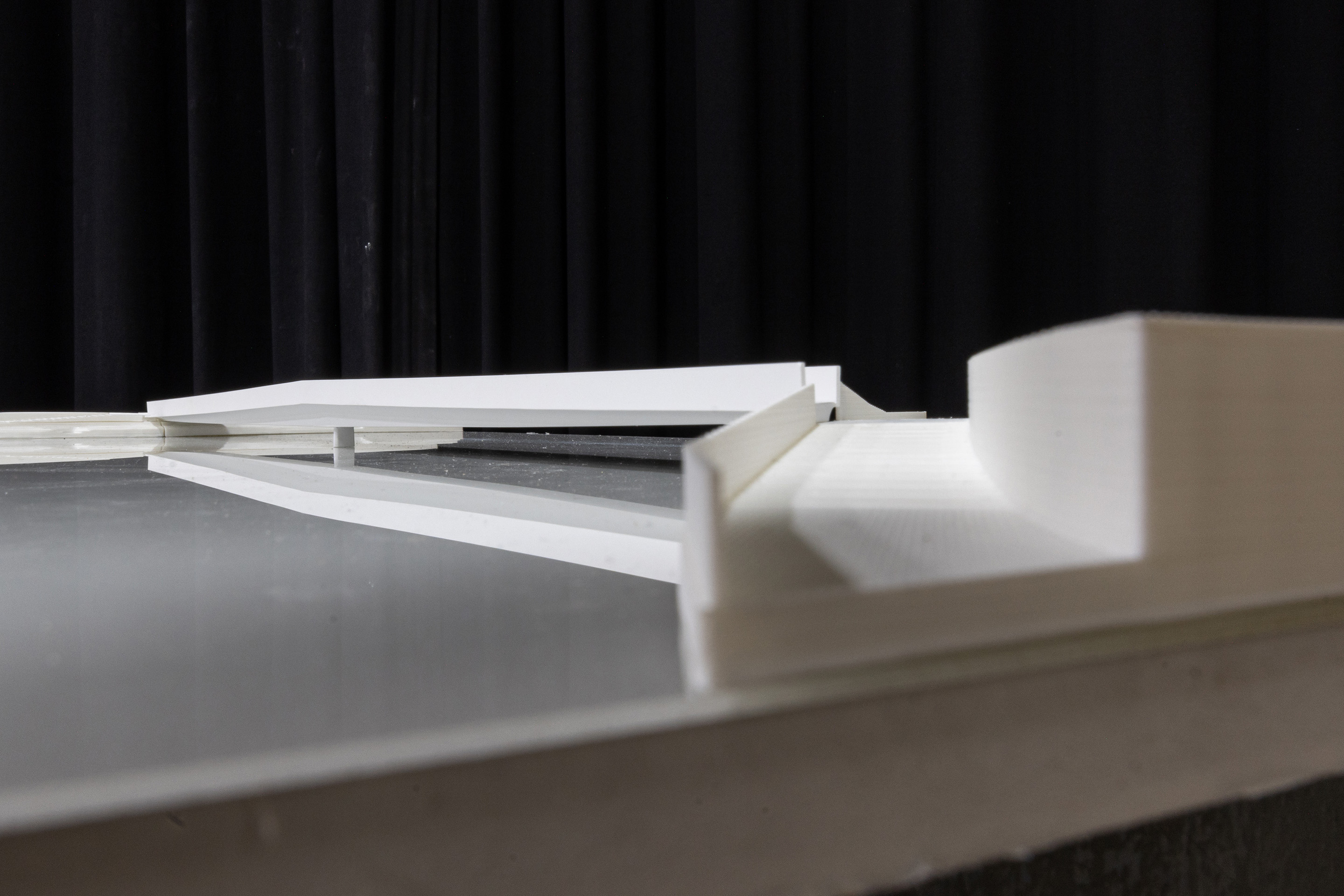 Footbridge Chur 2025 Modellfoto Thun Untersicht