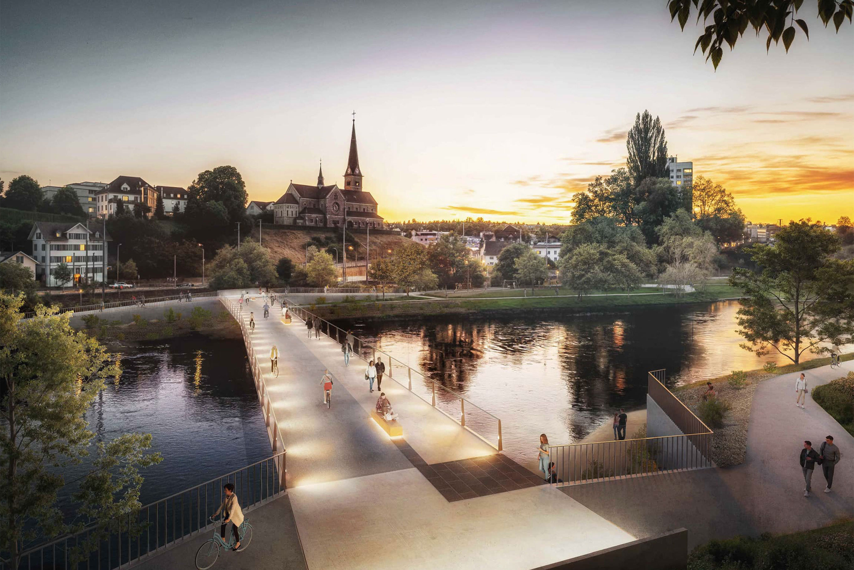 luzern reussquerung nordpol masotti