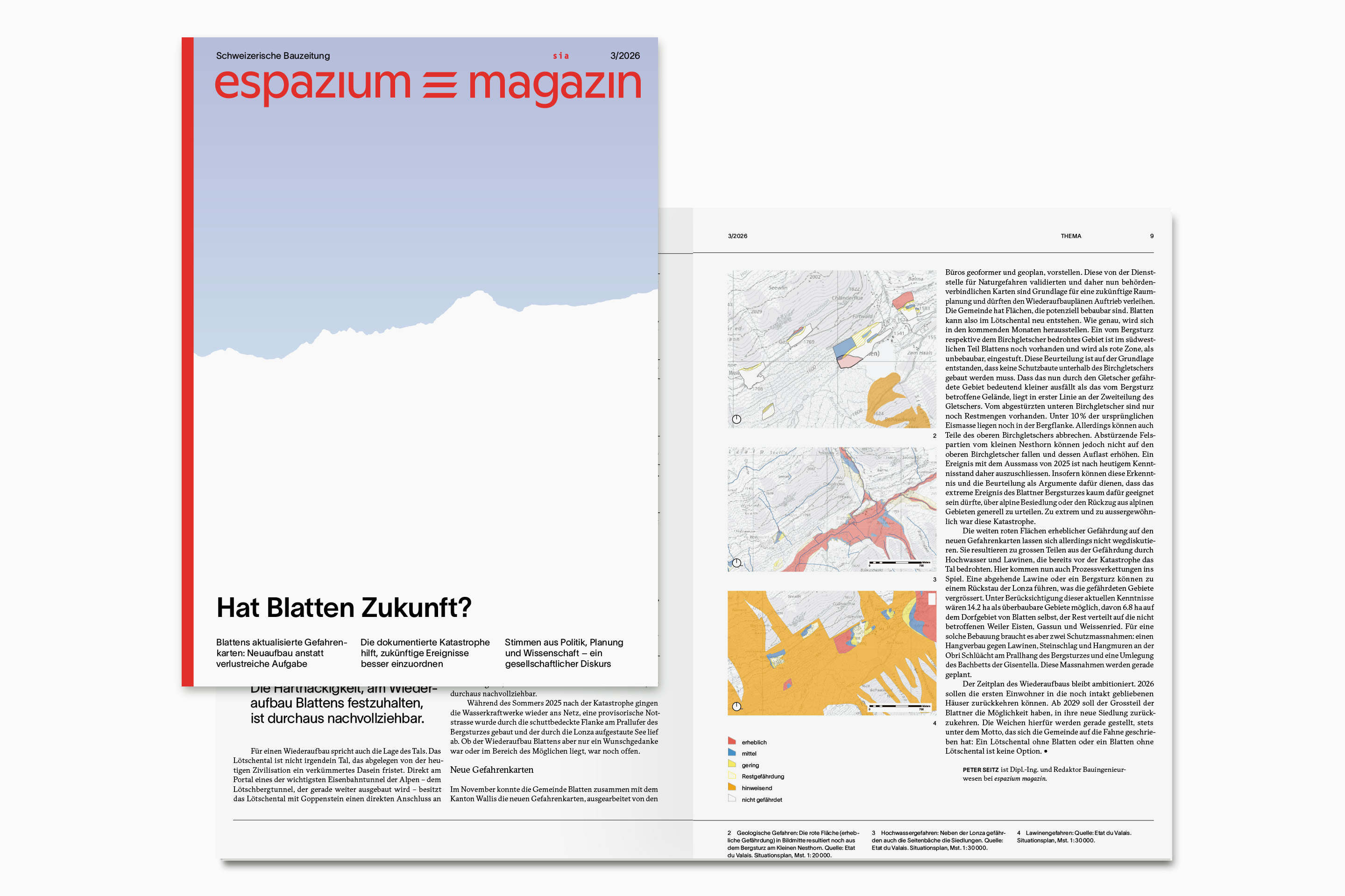 espazium magazin 03 2026 Blatten Zukunft
