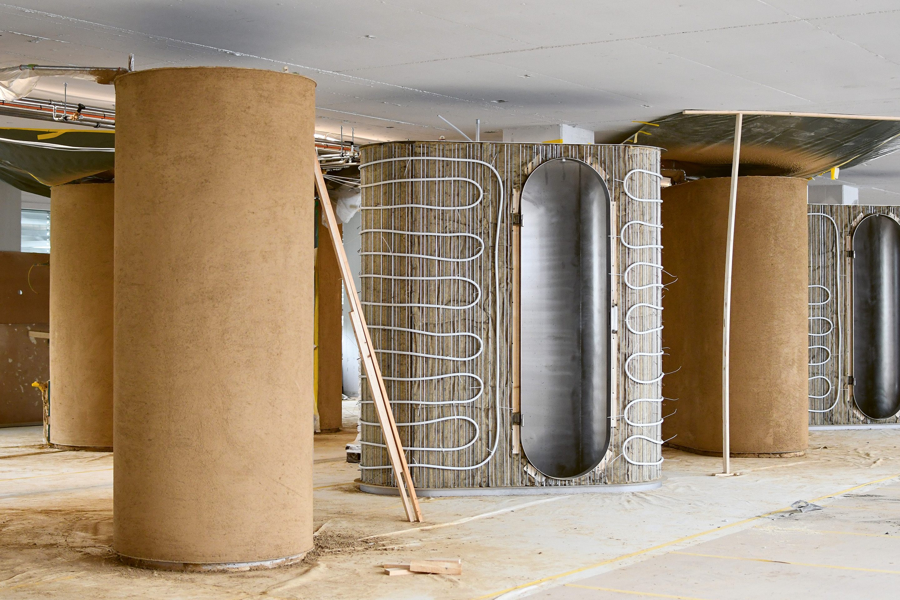 Winkelbau Zwhatt Regensdorf EMI Einbauten Prozess