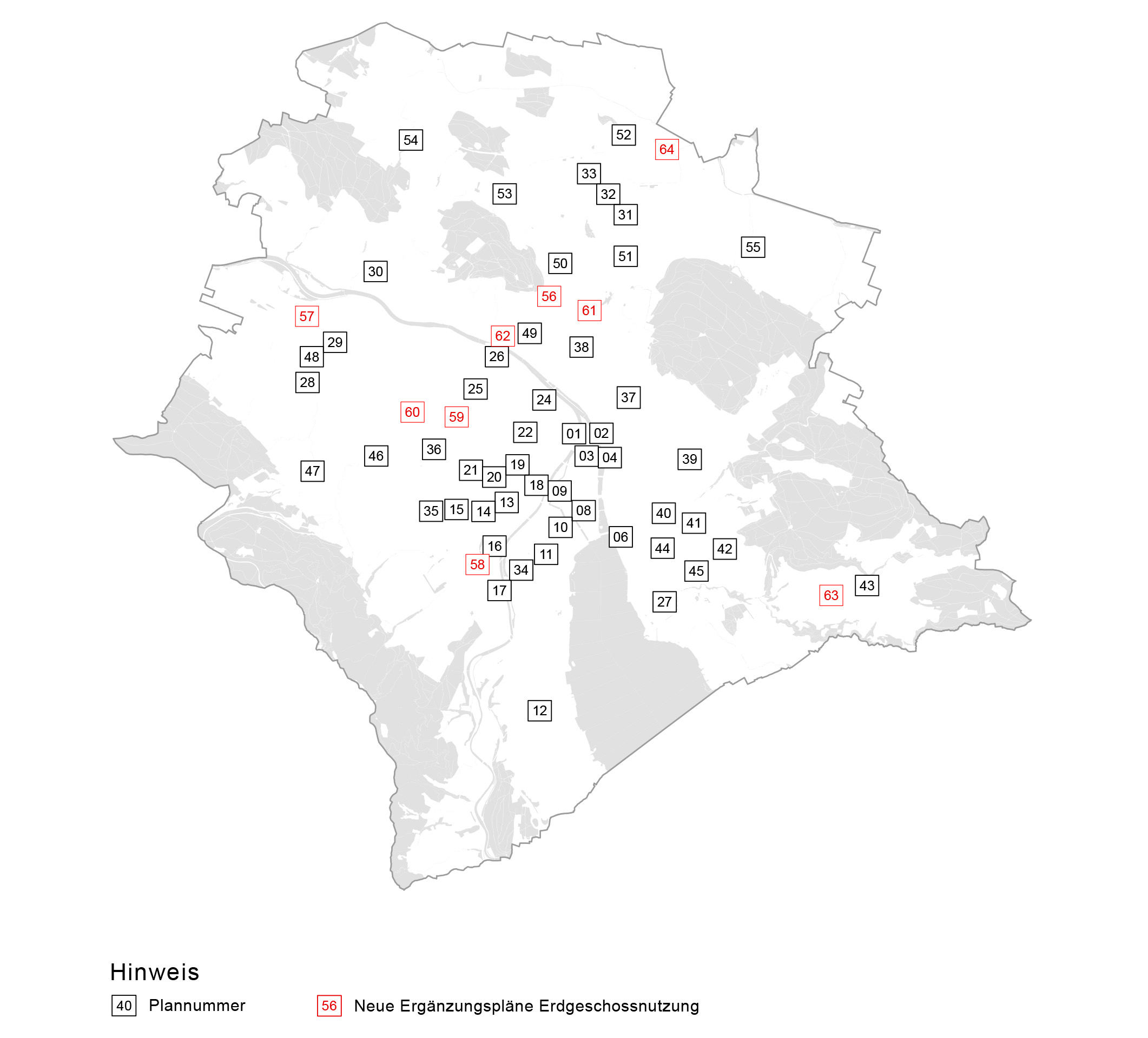 BZO Erdgeschossnutzung Übersicht