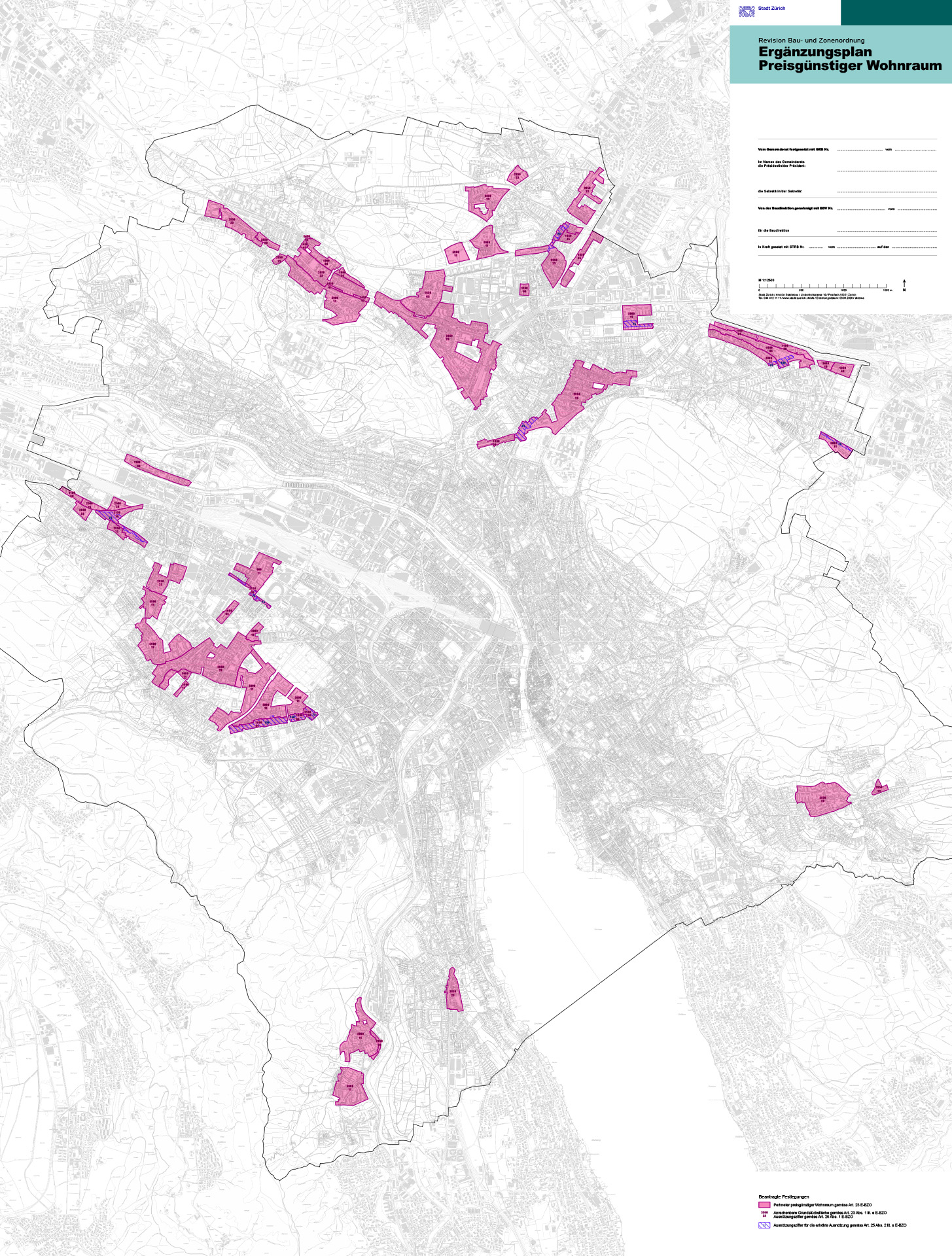 BZO Ergänzungsplan Preisgünstiger Wohnraum
