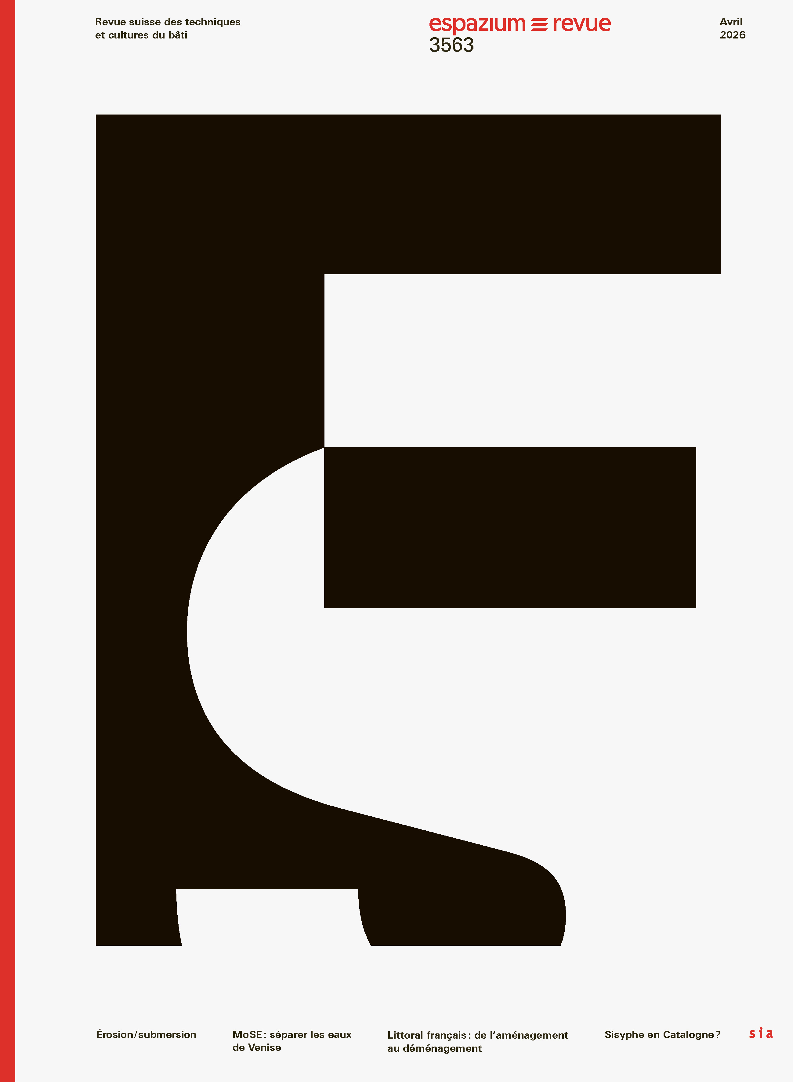 espazium revue, avril 2026