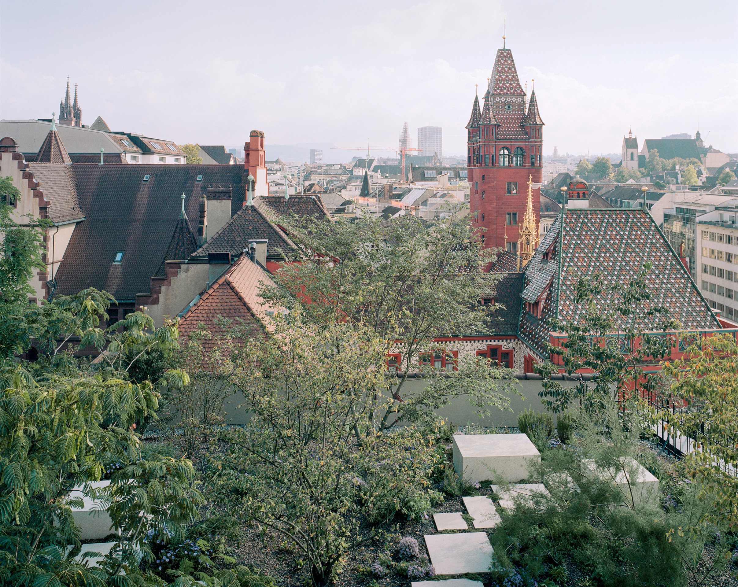 Globus-Basel-Miller-Maranta-Dachgarten