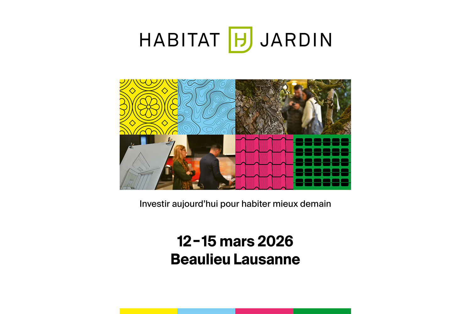 Habitat-Jardin 2026, Lausanne, du 12 au 15 mars