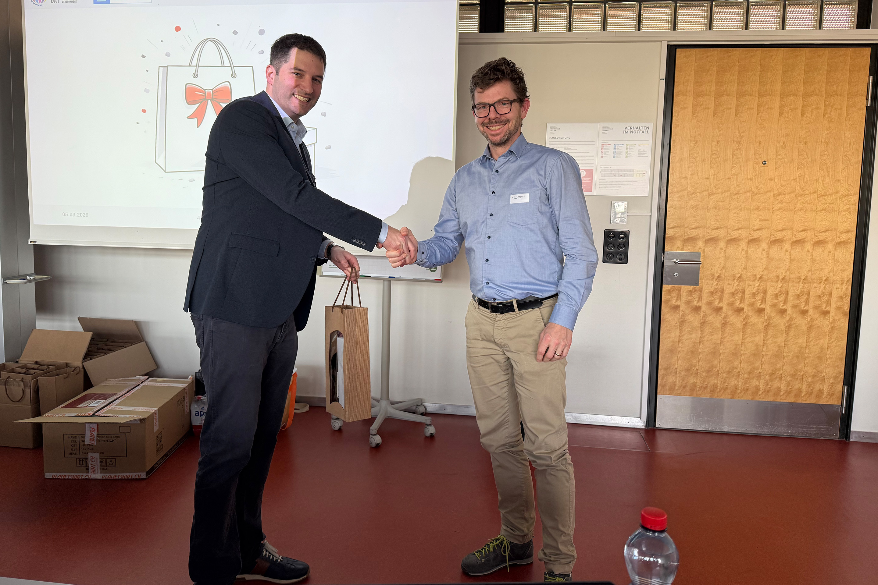 Vier Minuten Challenge Freiburghaus David Hodel