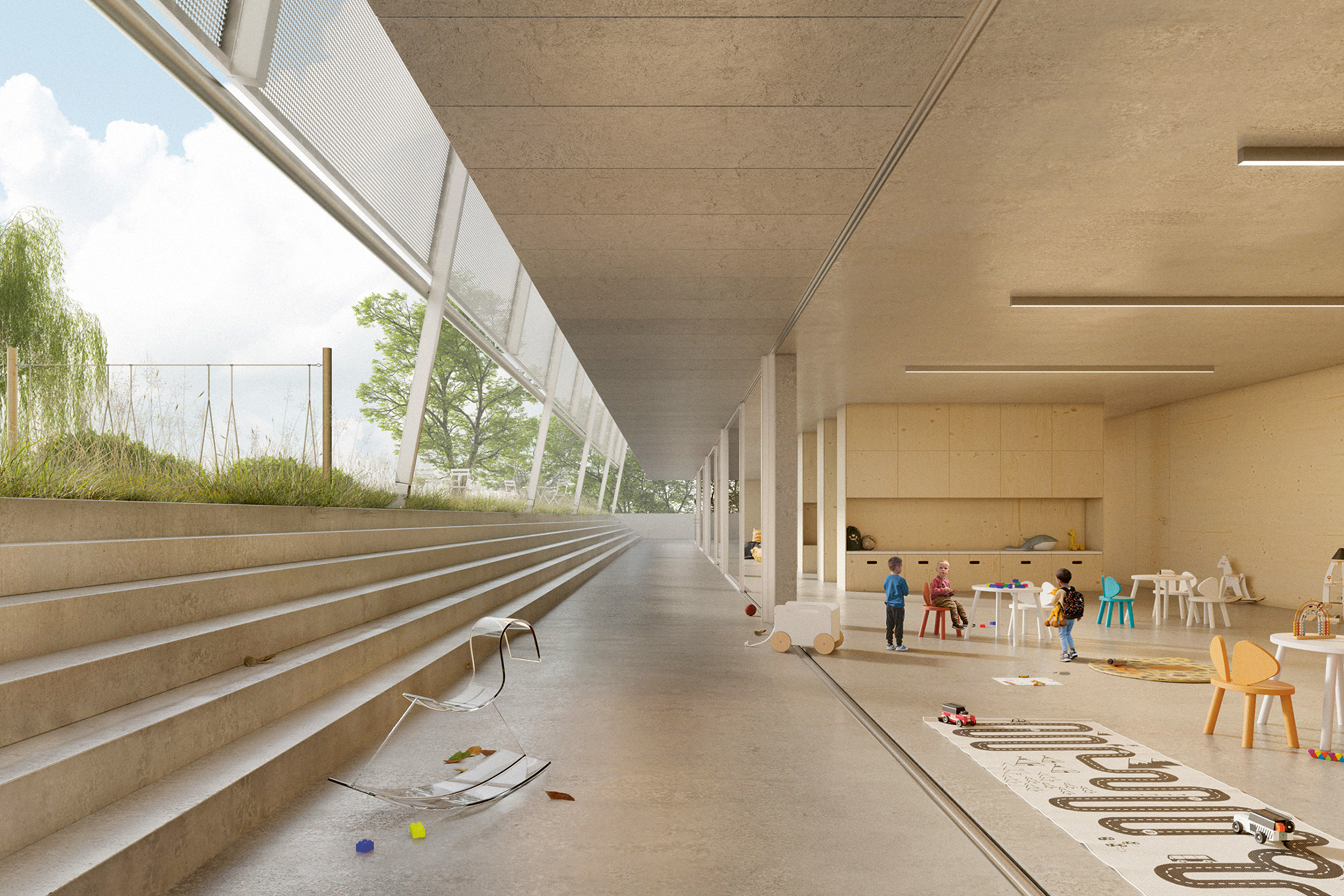 architettura-responsabile-banca-prossimita-raiffeisen-asilo-nido