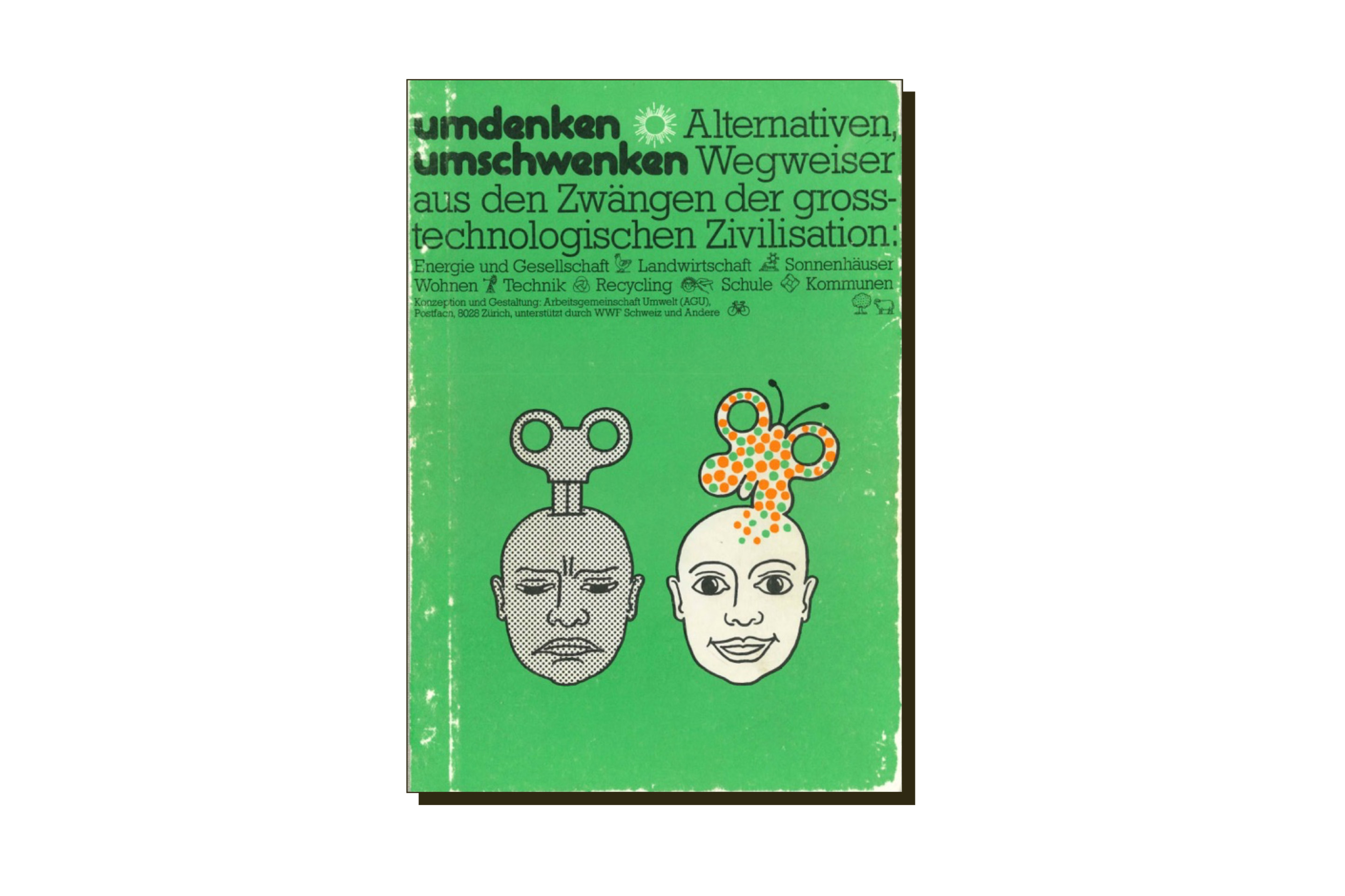 Ausstellungskatalog «umdenken - umschwenken», 1975