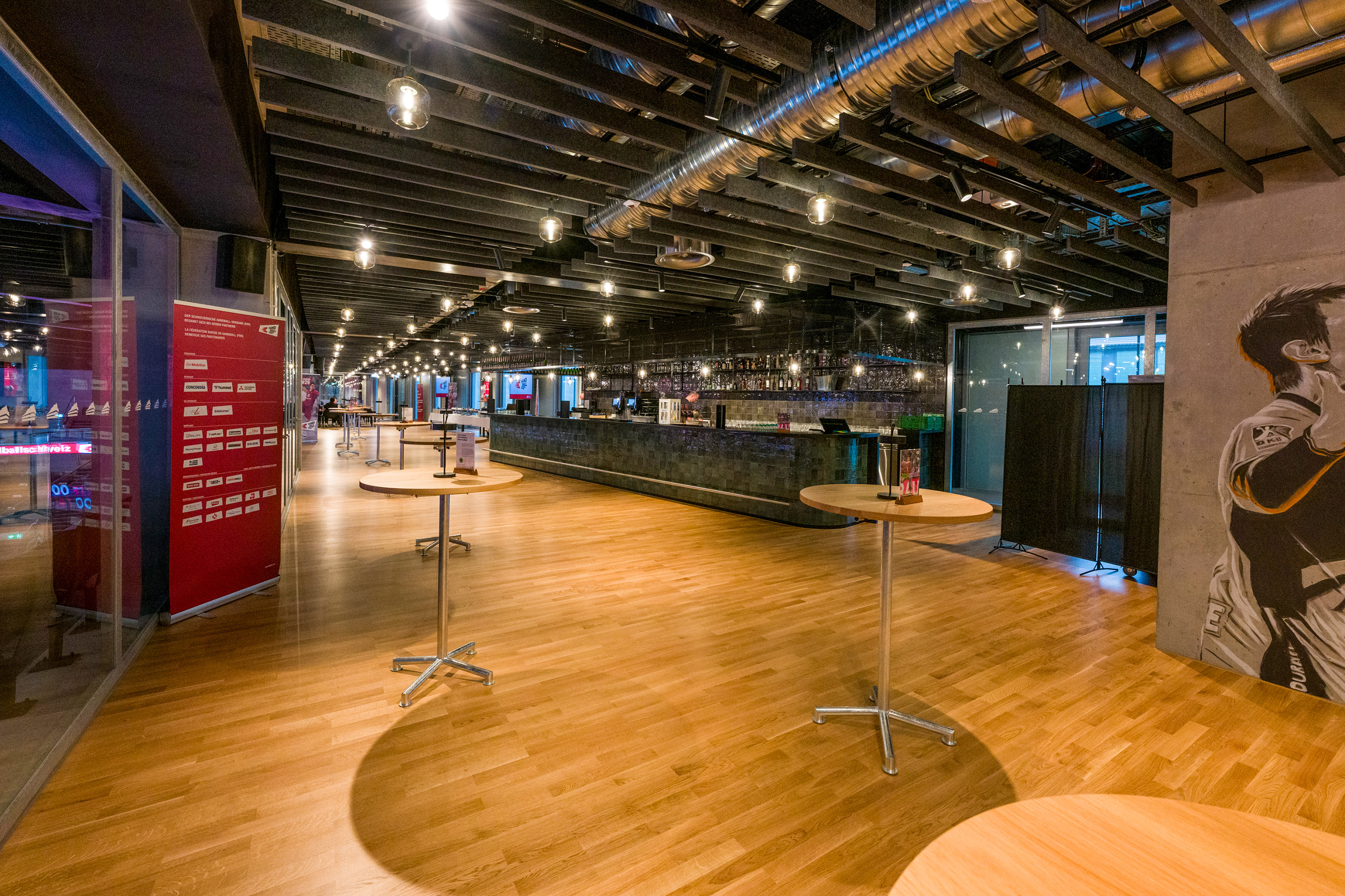 Lounge der Pilatus Arena Kriens