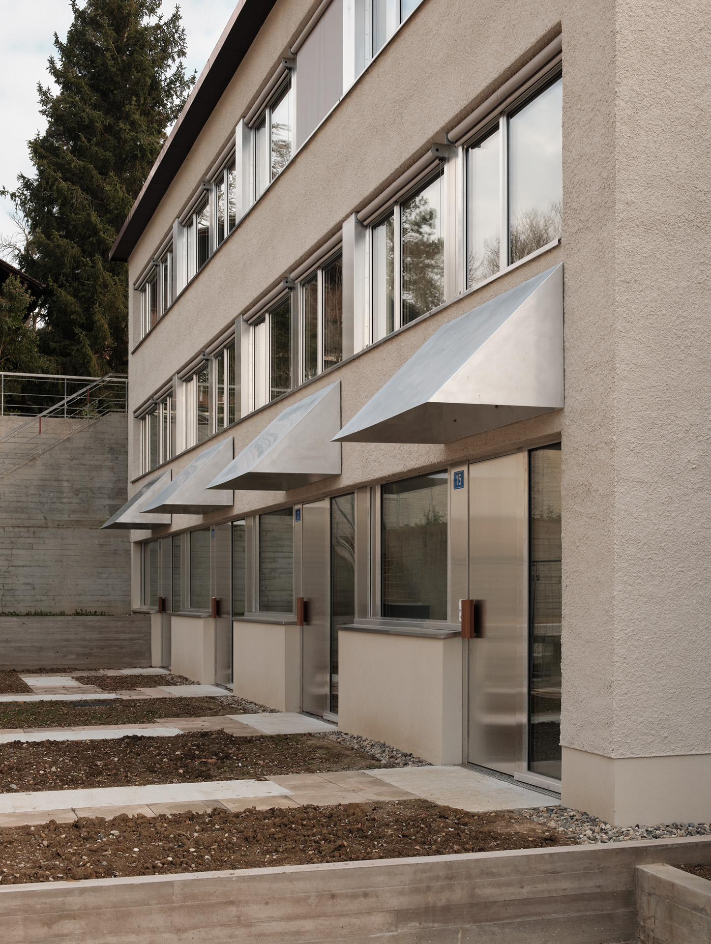 Eingang Reiheneinfamilienhäuser