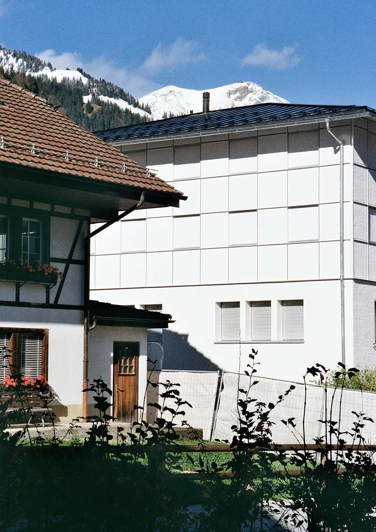 Dörflicher Kontext Gemeindehaus Frutigen