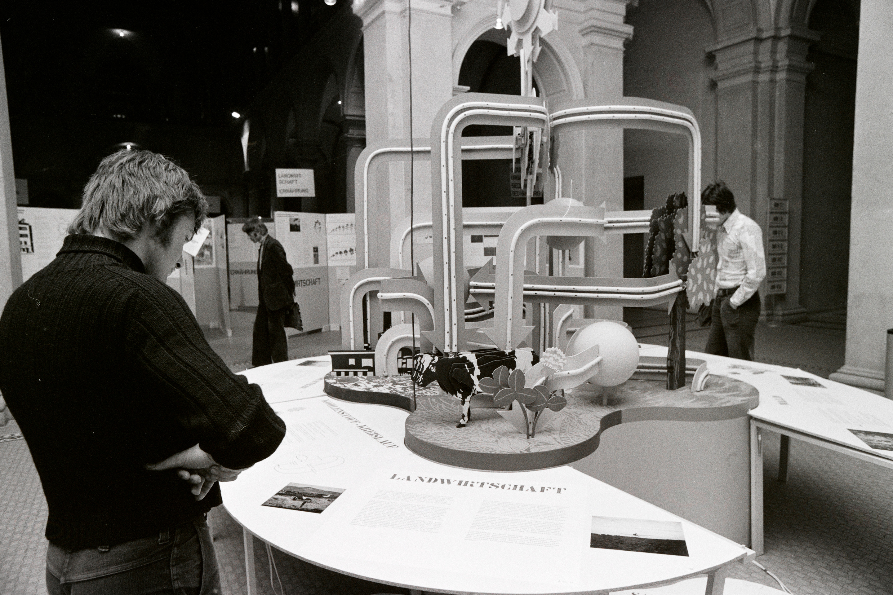 Ausstellungsfoto von 1975