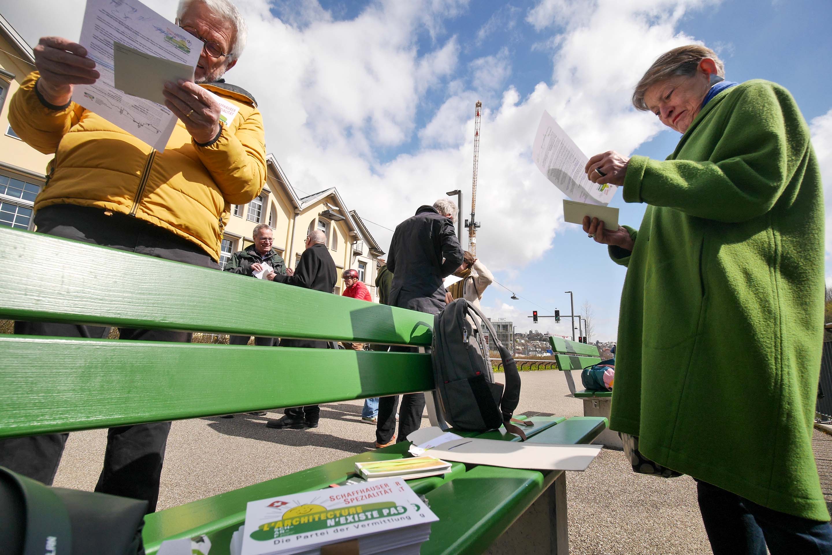 SCHARF Manifest am Mittag Schaffhausen