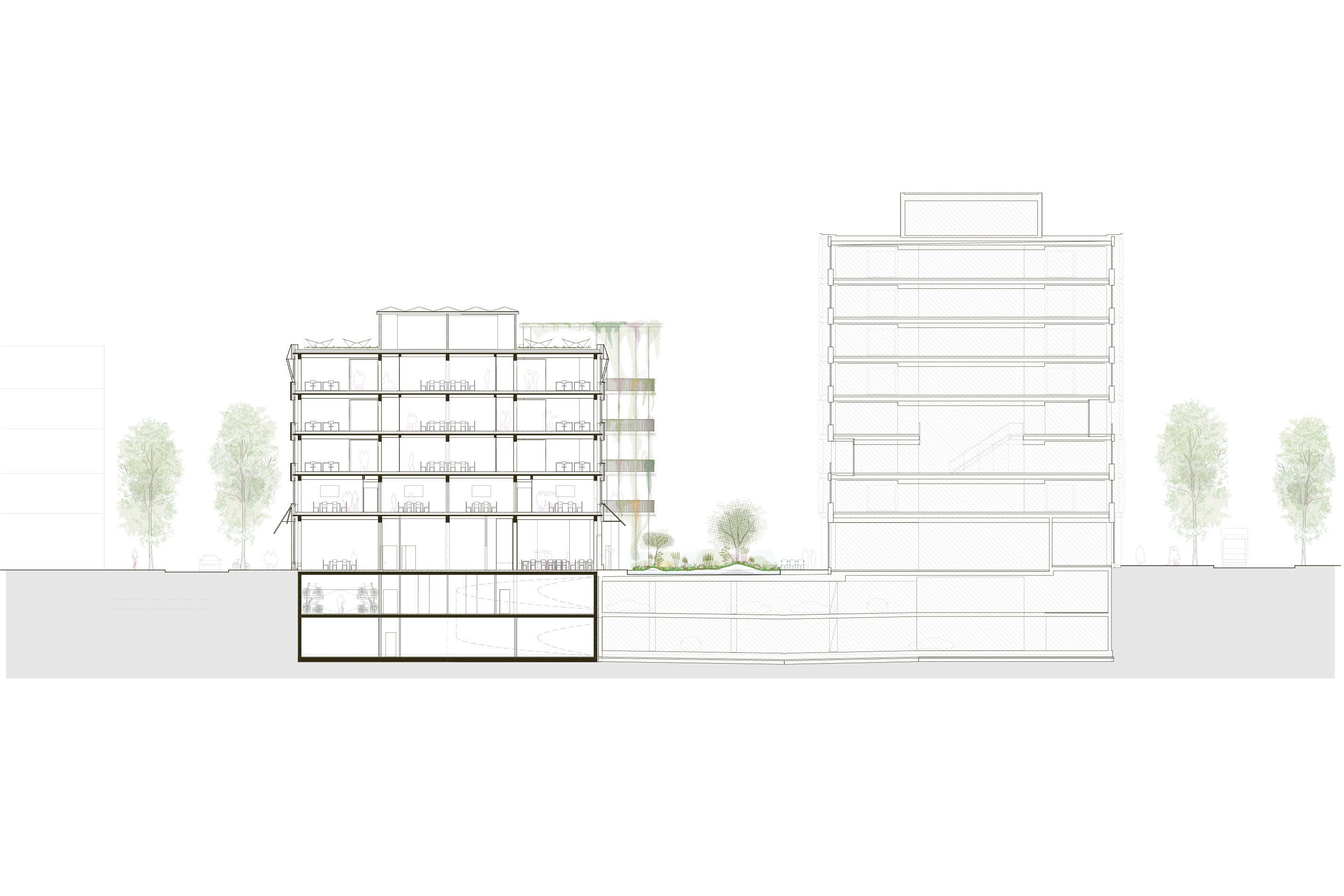 WankdorfCity Bern HdM Schnitt