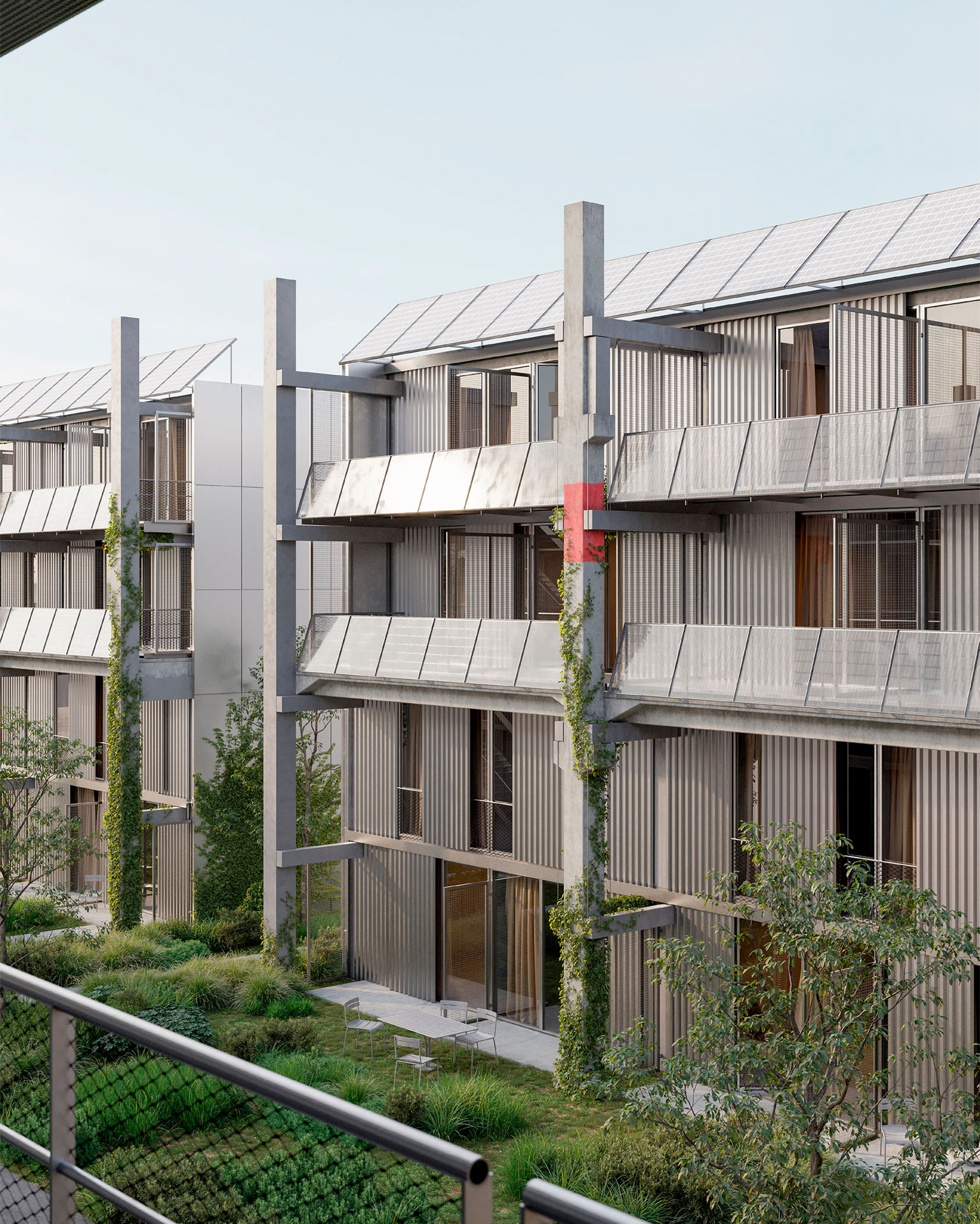 Wohnprojekt Elementa, Walkeweg Nord, Basel