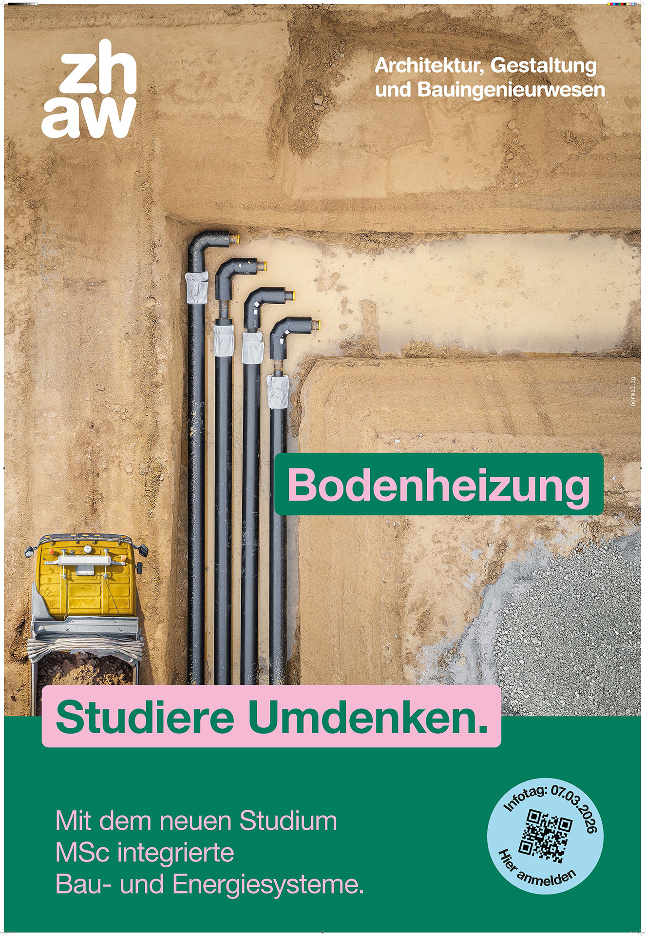 zhaw Bodenheizung