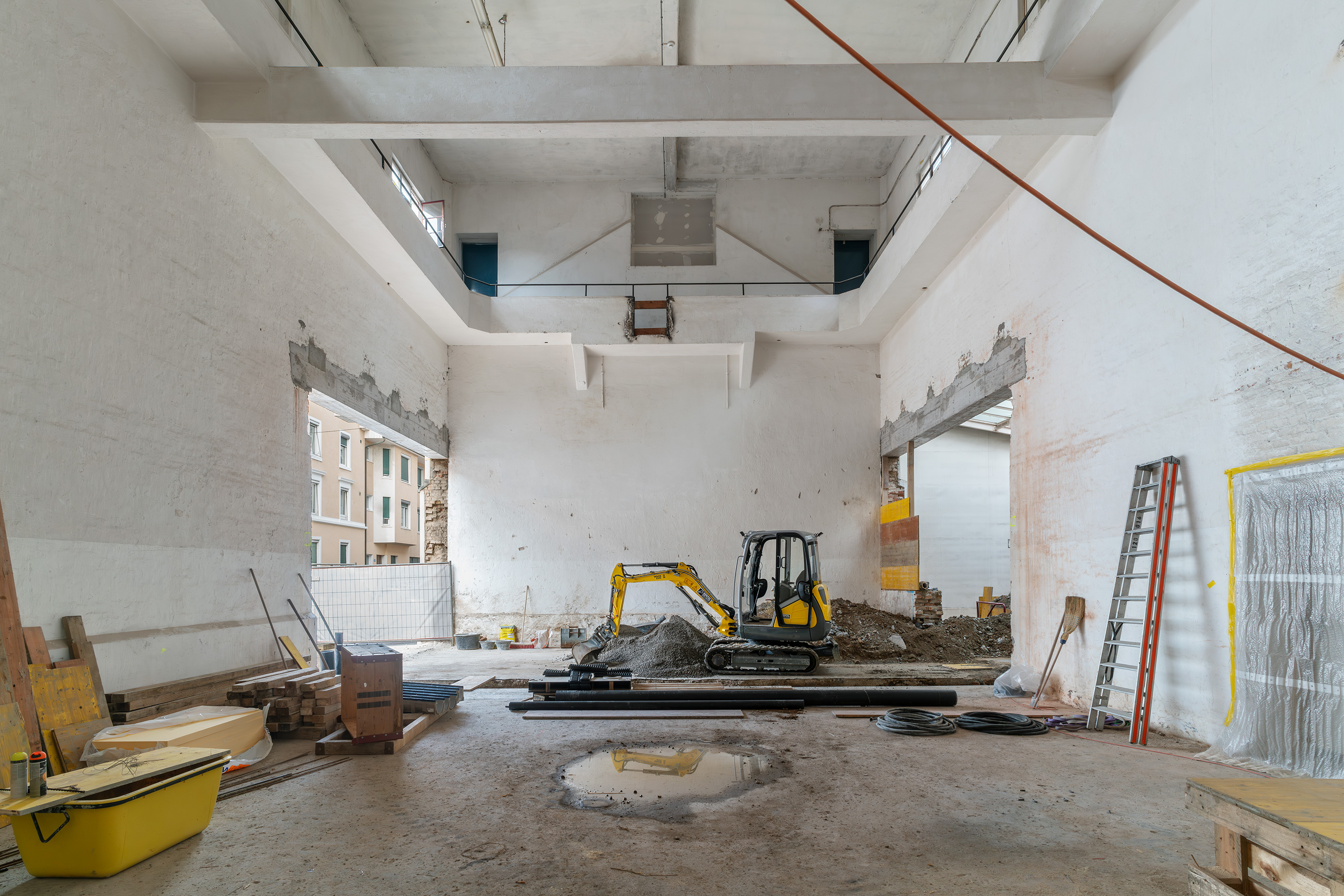 Silo converti en théâtre transitoire