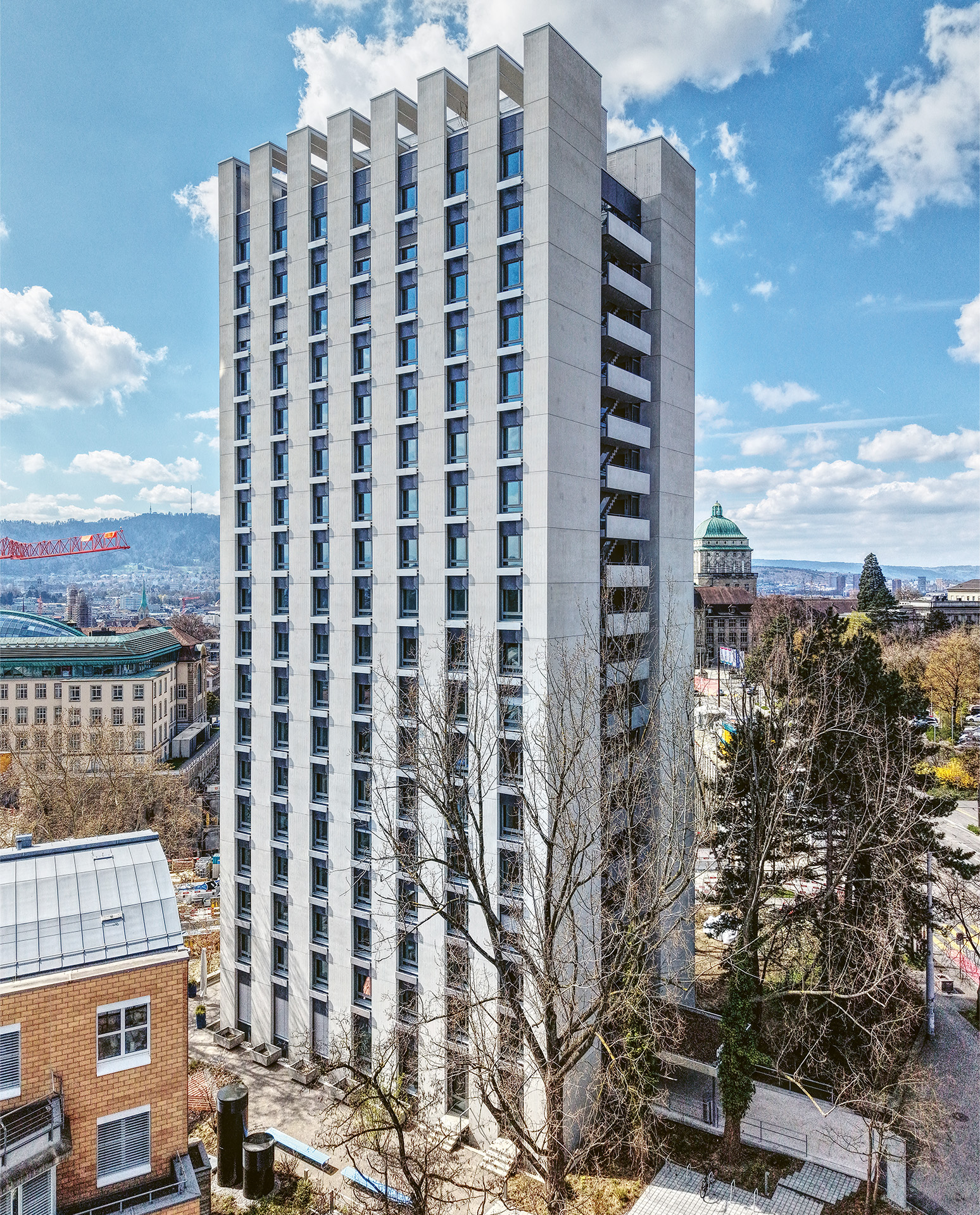 Careum Hochhaus Aussenansicht
