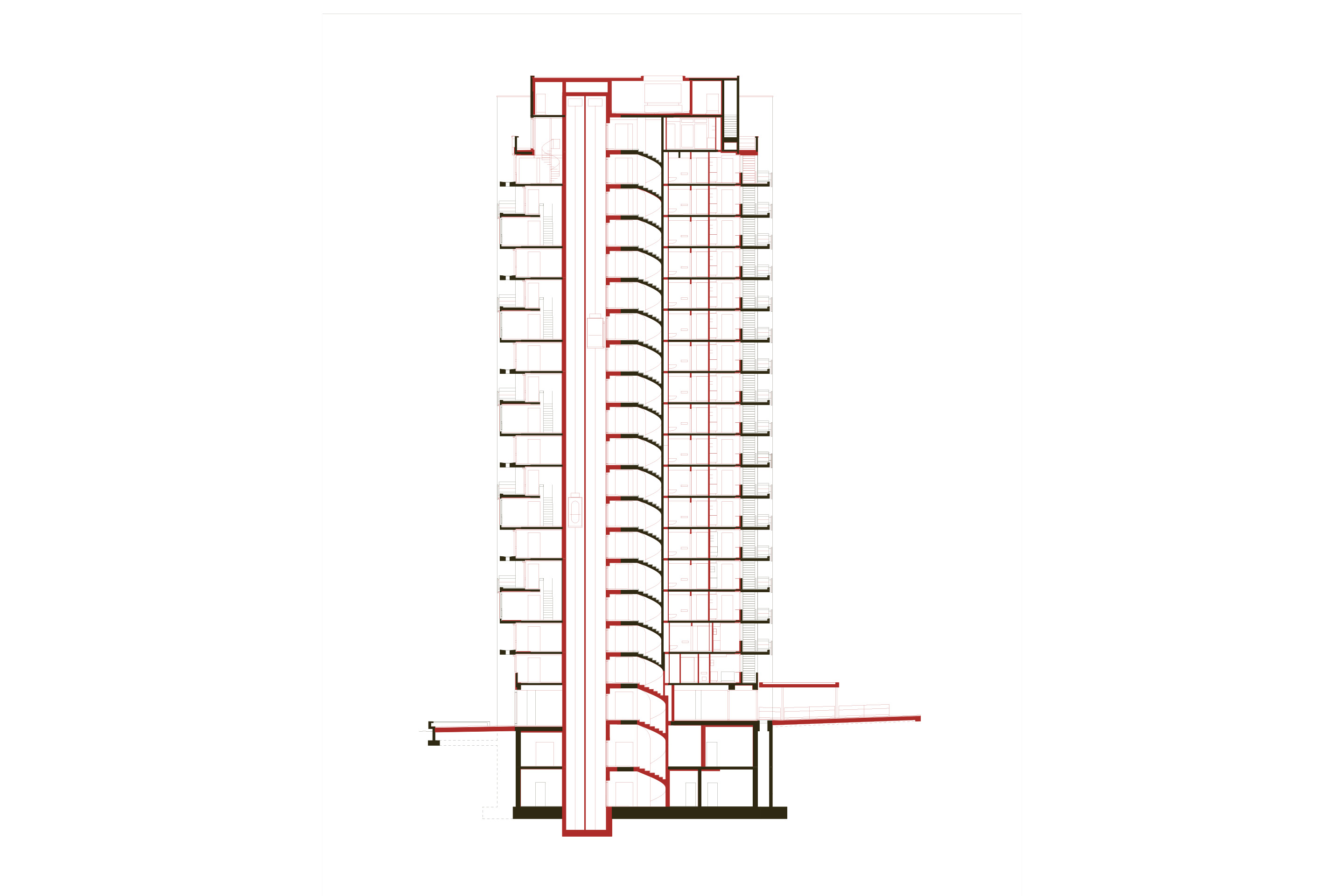Careum Hochhaus Schnitt