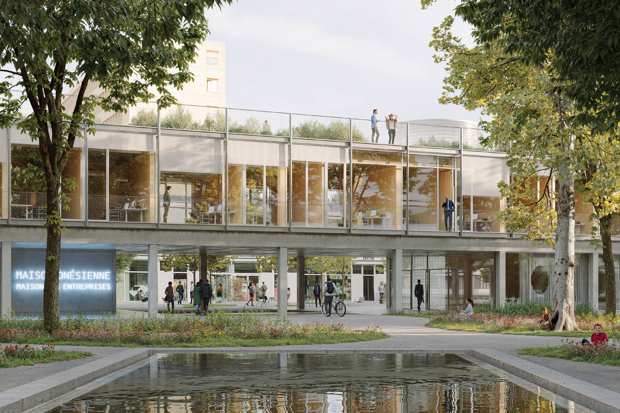 onex entreprises cote cour jardin