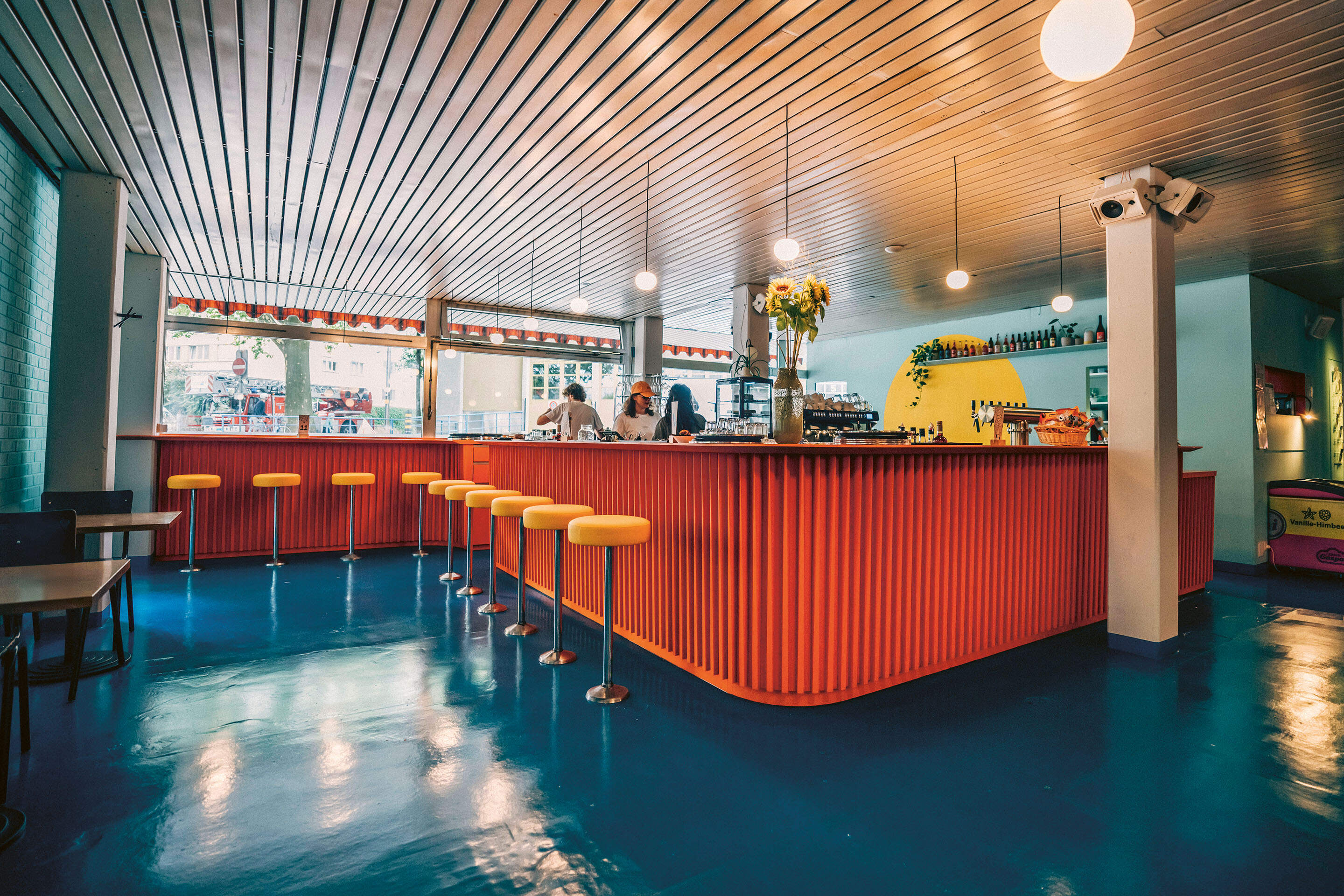 Bar du Neubad après transformation