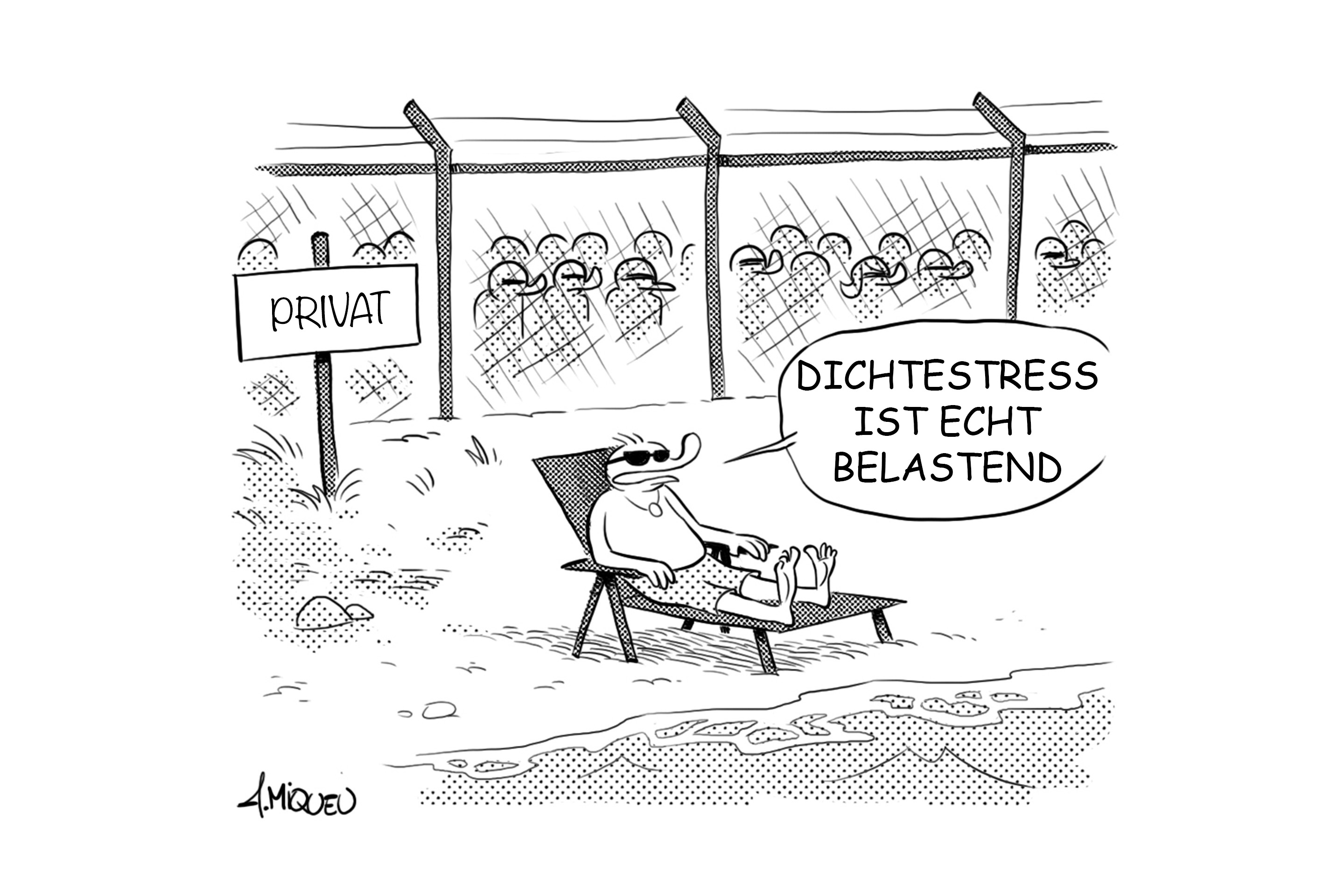 Grafik Dichtestress
