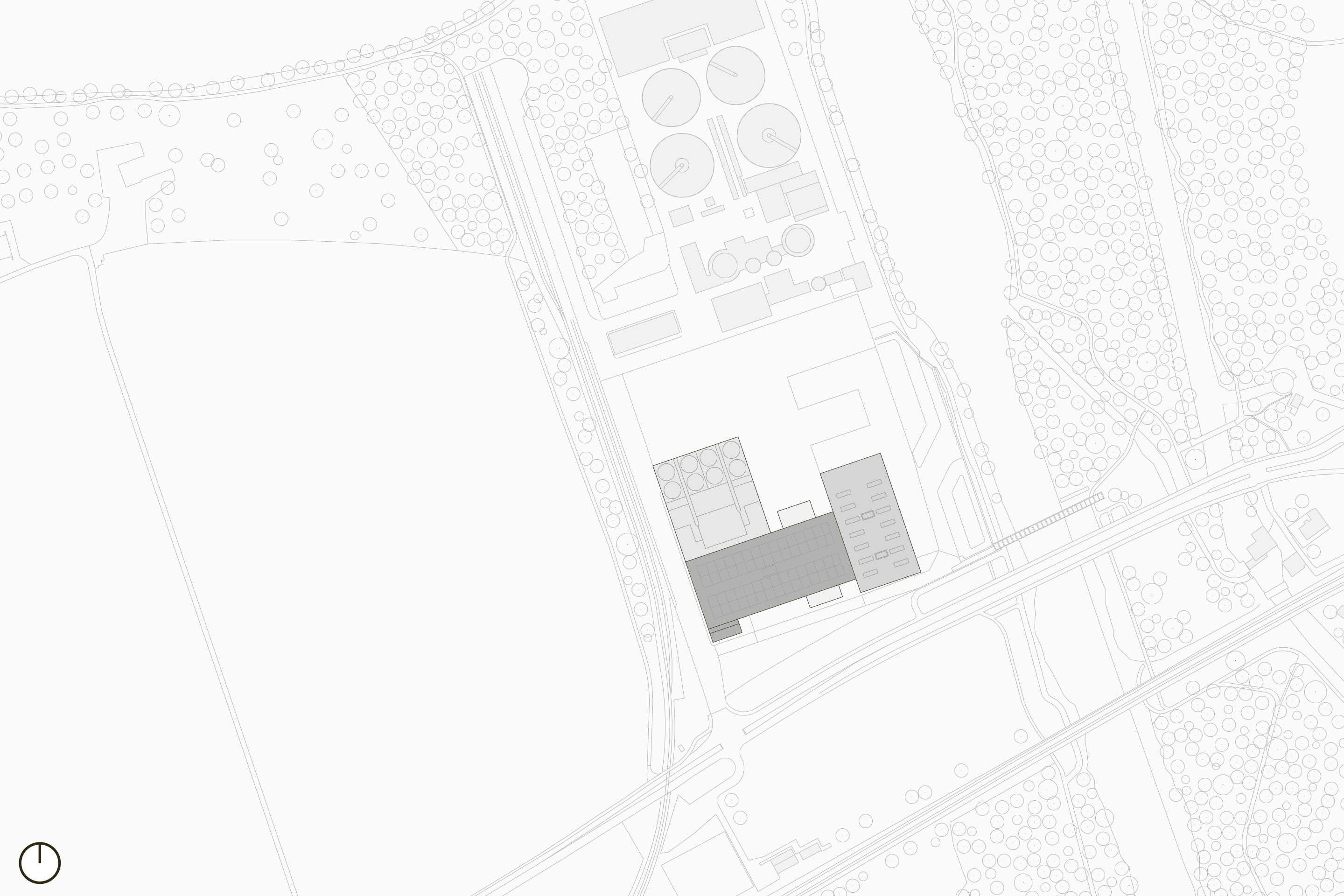 Energiezentrale Kenova, Zuchwil, Situationsplan