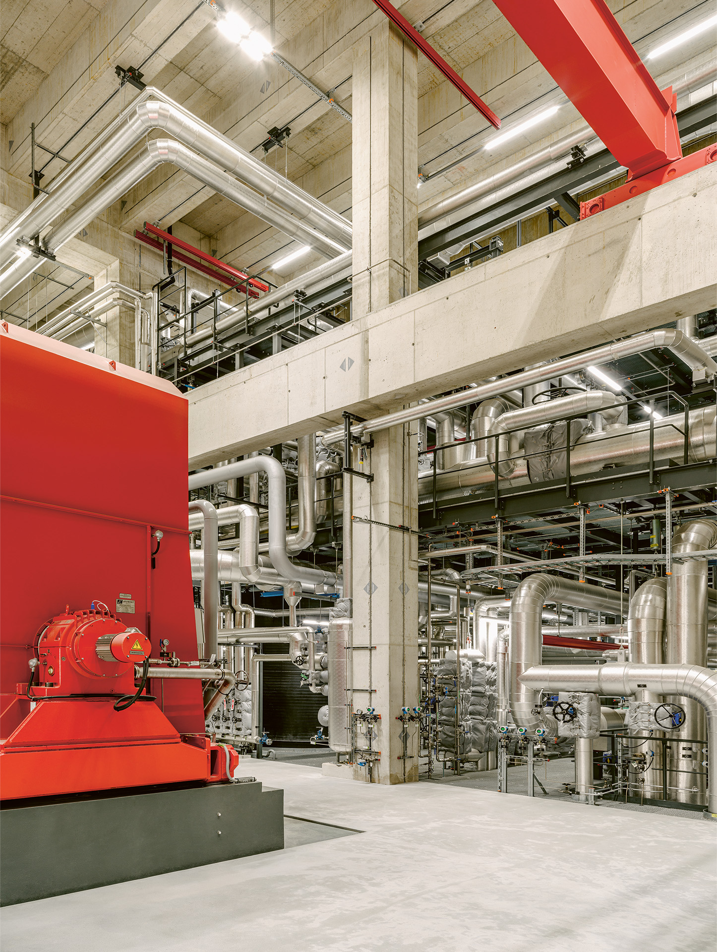 Energiezentrale kenova, Dampfturbine