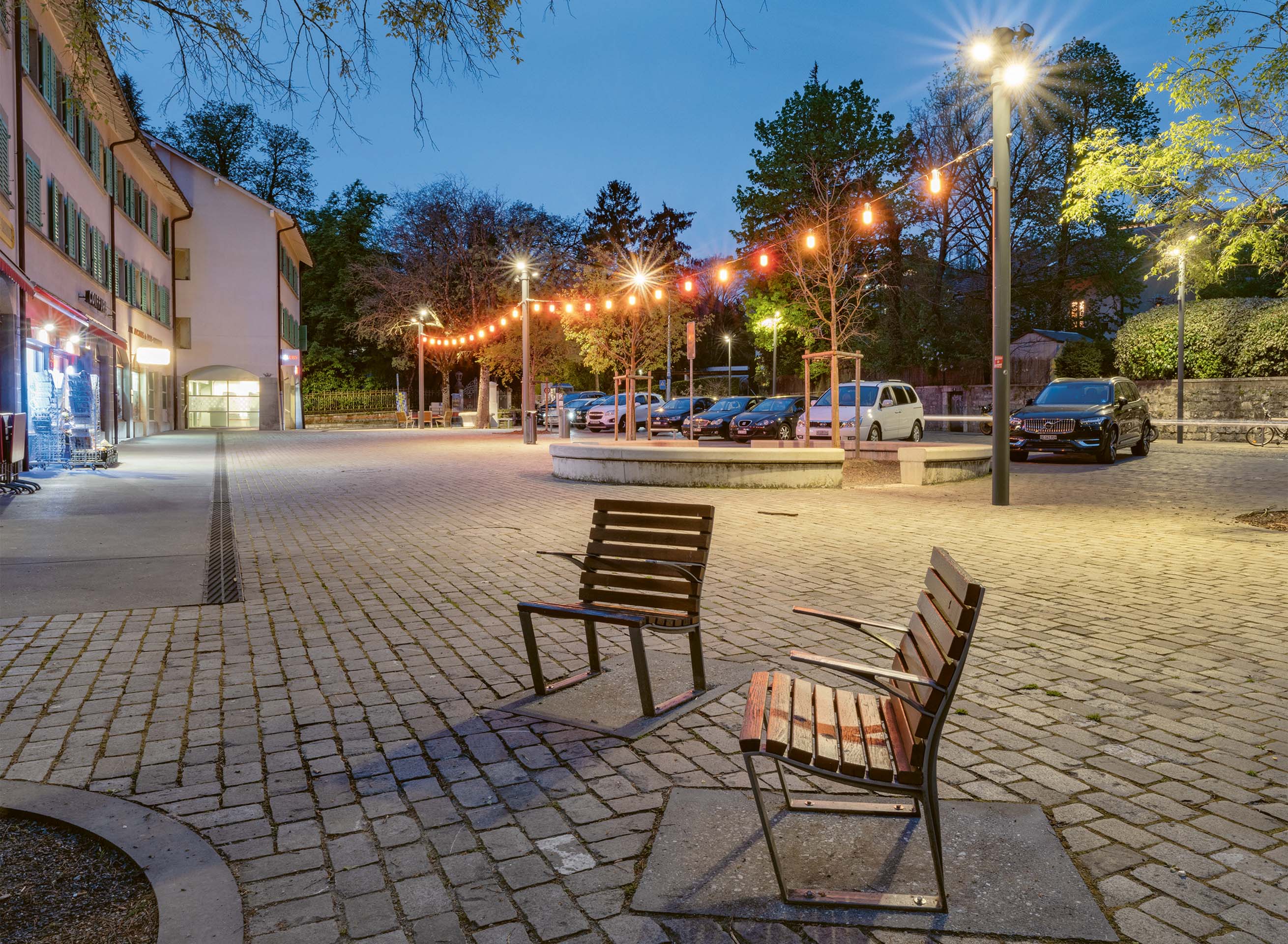 Place du Petit-Saconnex, Genf.
