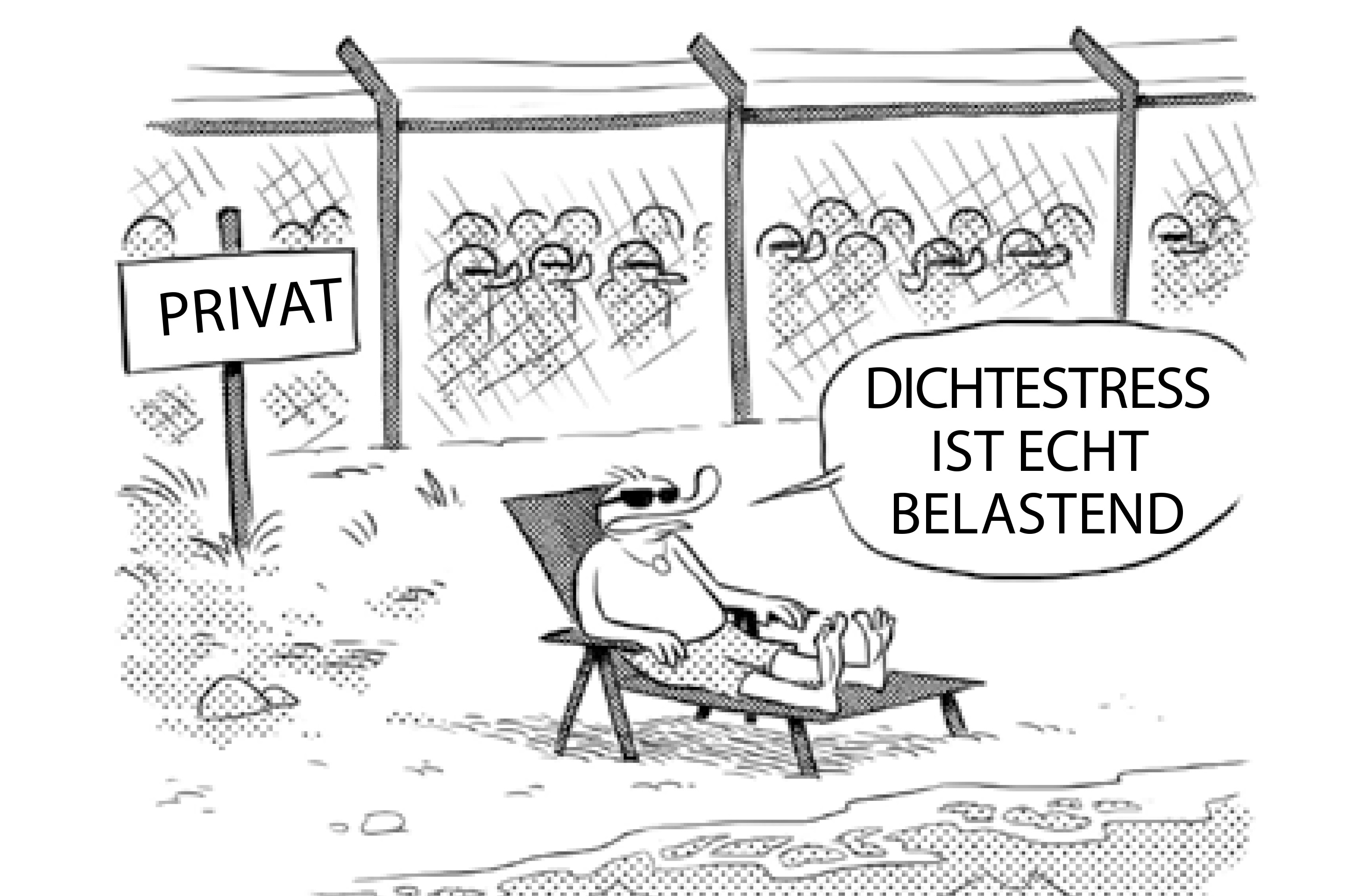 Grafik Dichtestress