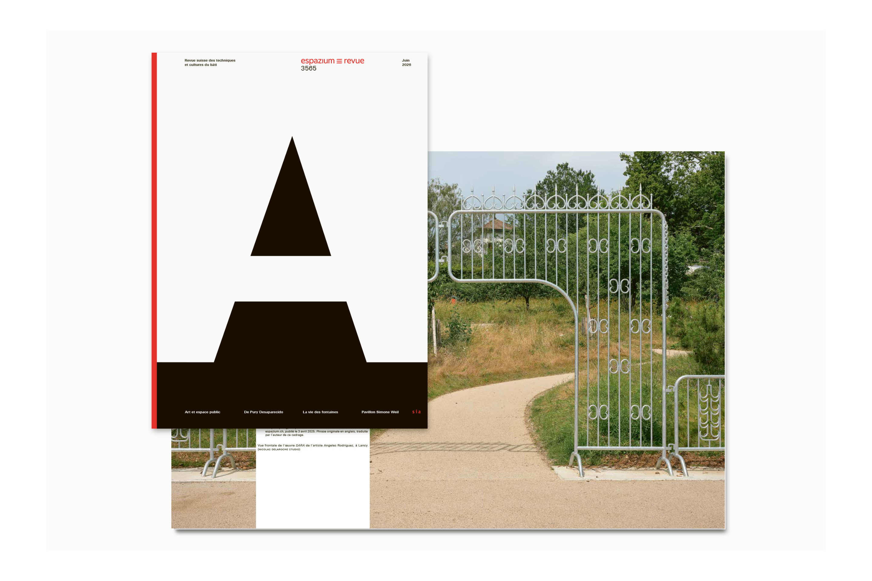 espazium revue, juin 2026, art et espace public