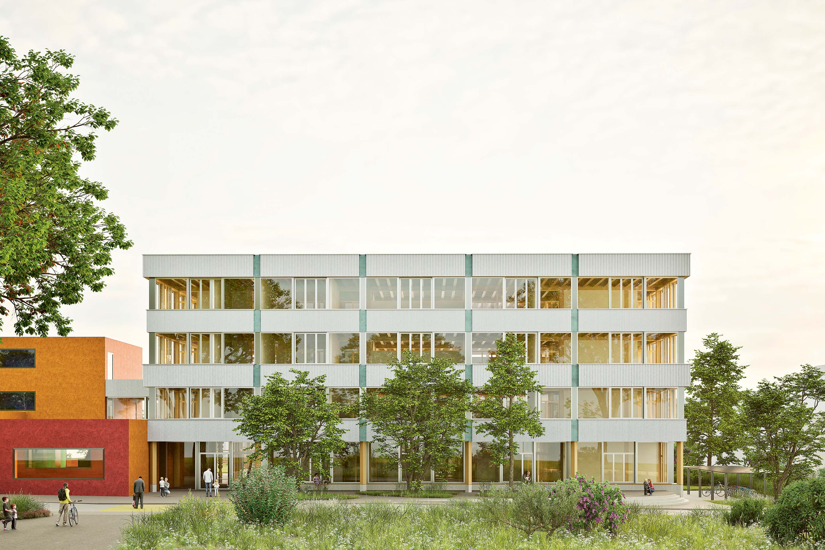 Hinter Gärten Riehen Fassade