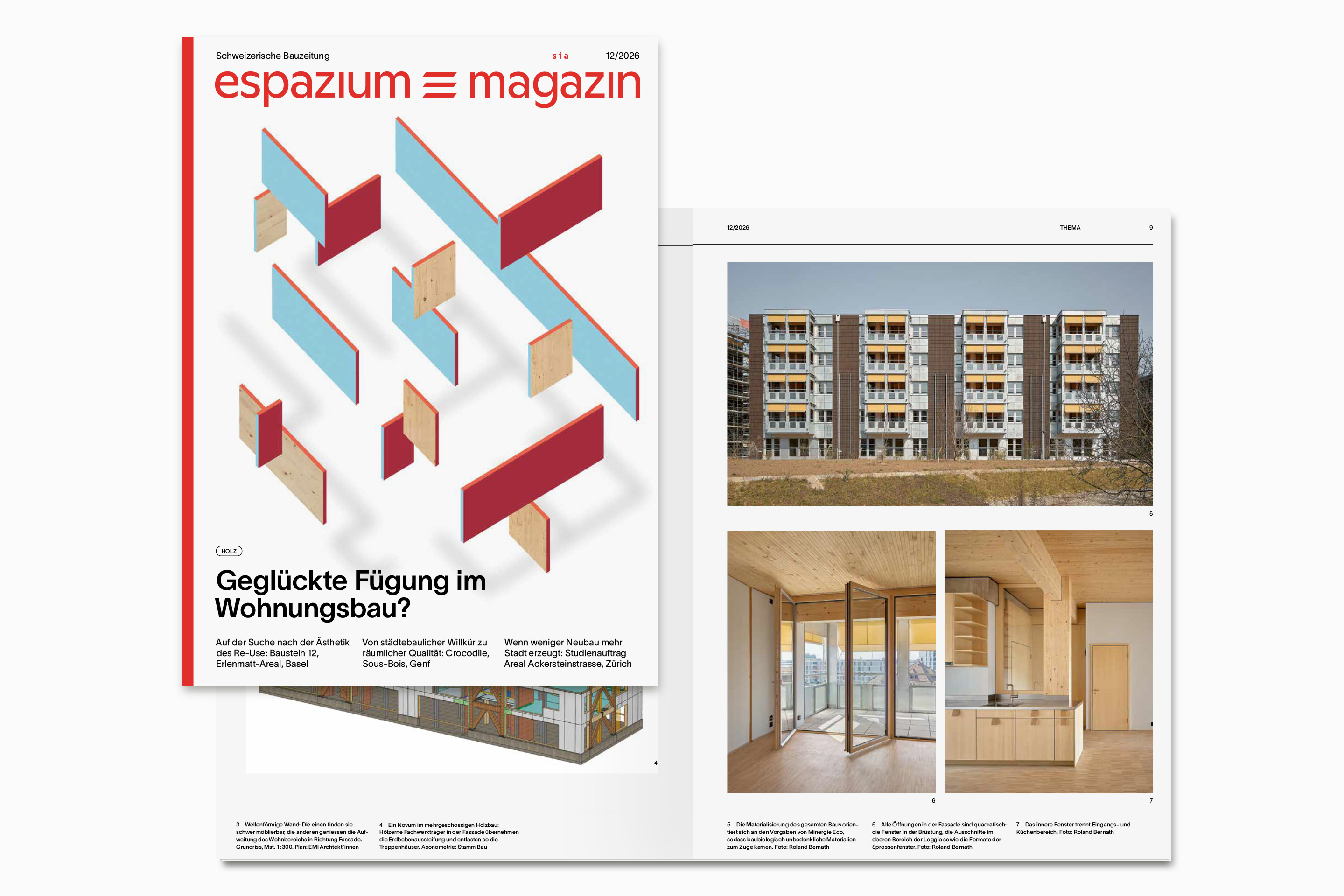 Heftcover 12 und Einblick ins Innere