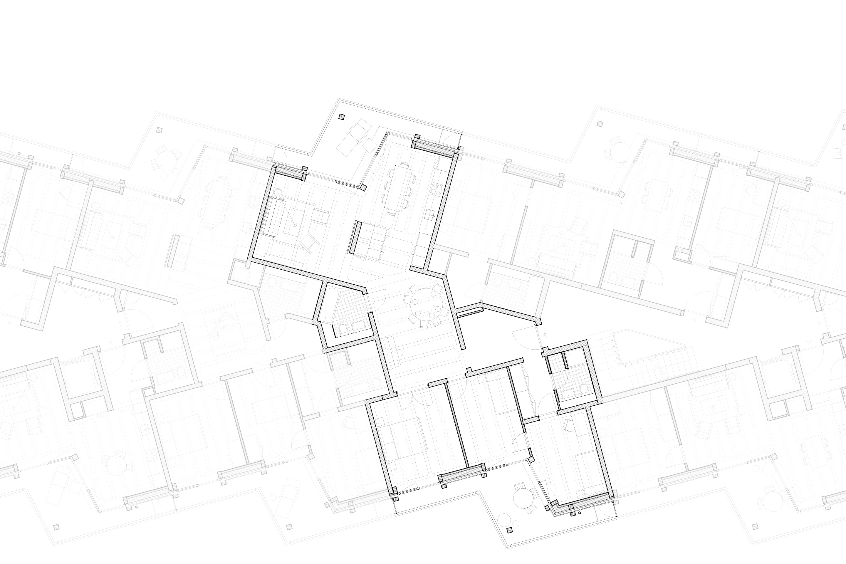 Wohnungsgrundriss Crcodile