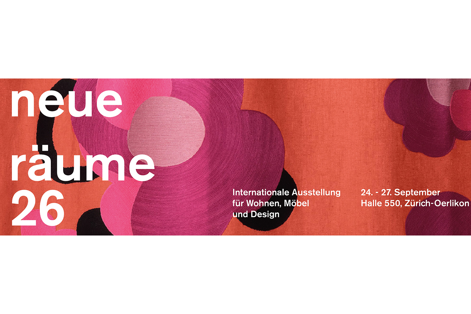 neue räume 26, Zürich-Oerlikon, 24. bis 27. September 2026
