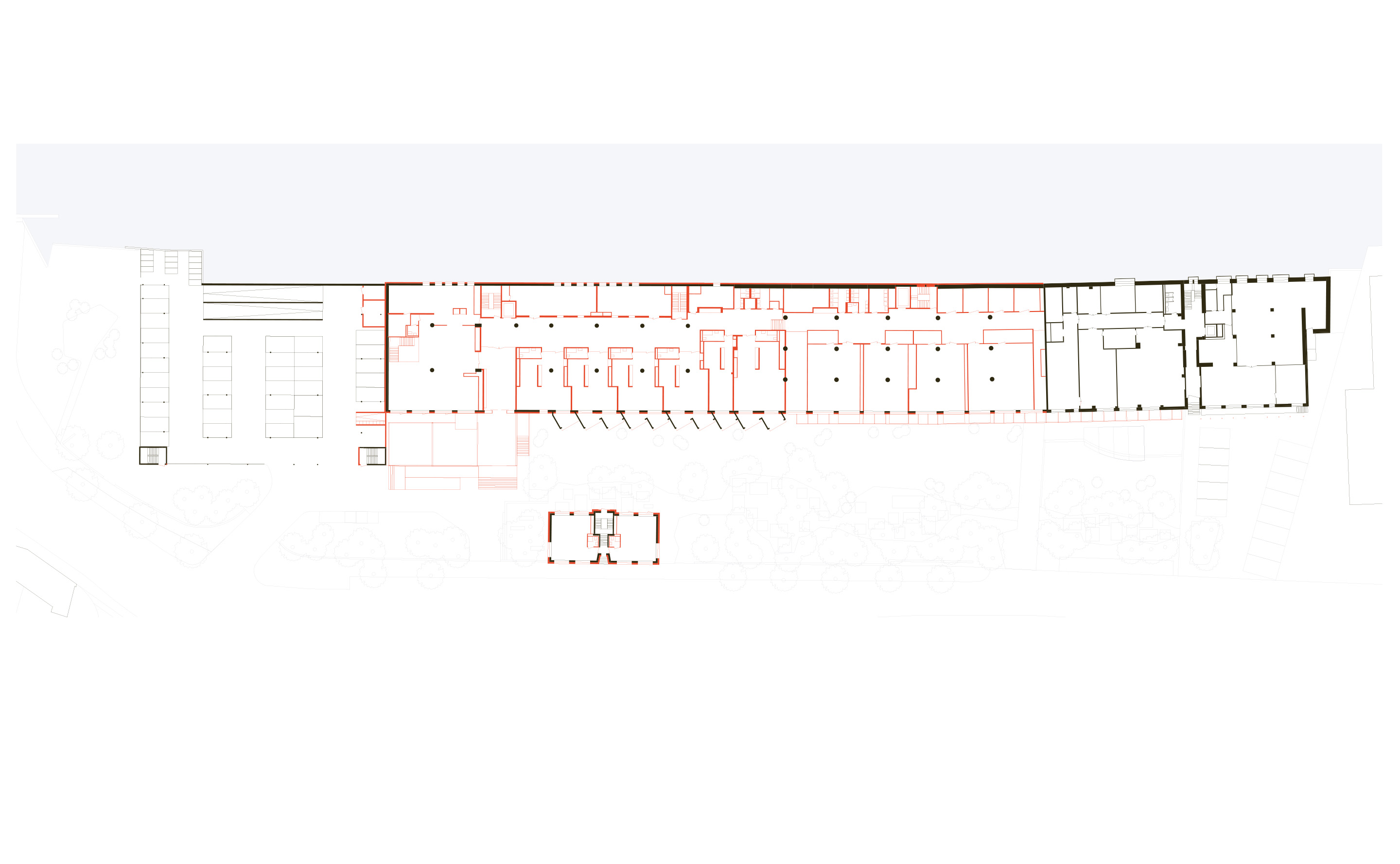 Plan du rez-de-chaussée, Creative Factory Renens