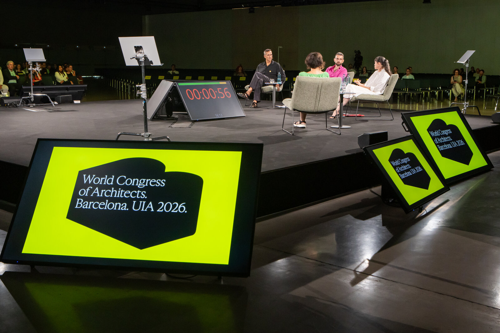 Panel The Politics of Reuse au congrès UIA 2026 Barcelone.