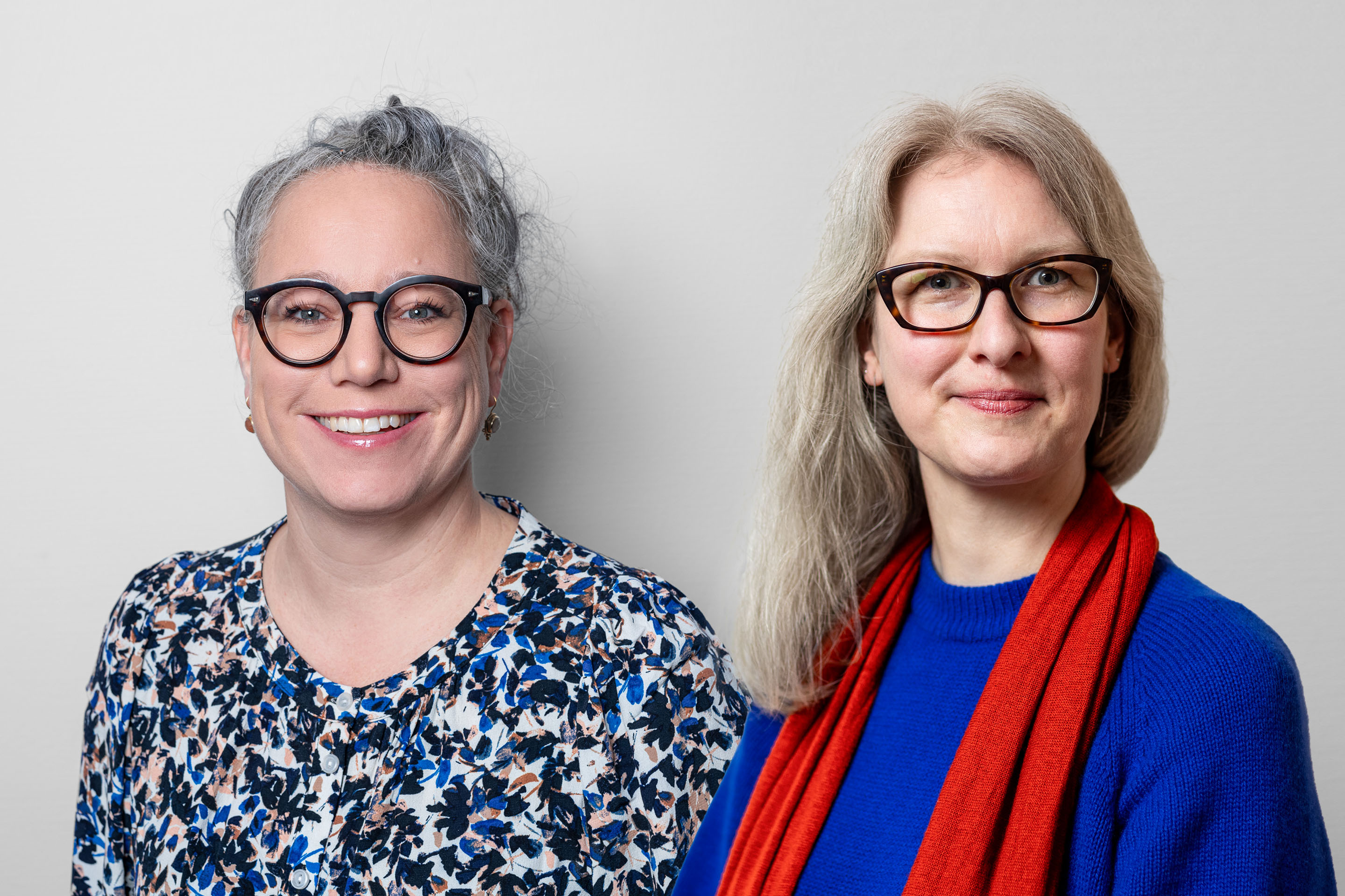 Barbara Wittmer (links) und Sarah Schalles