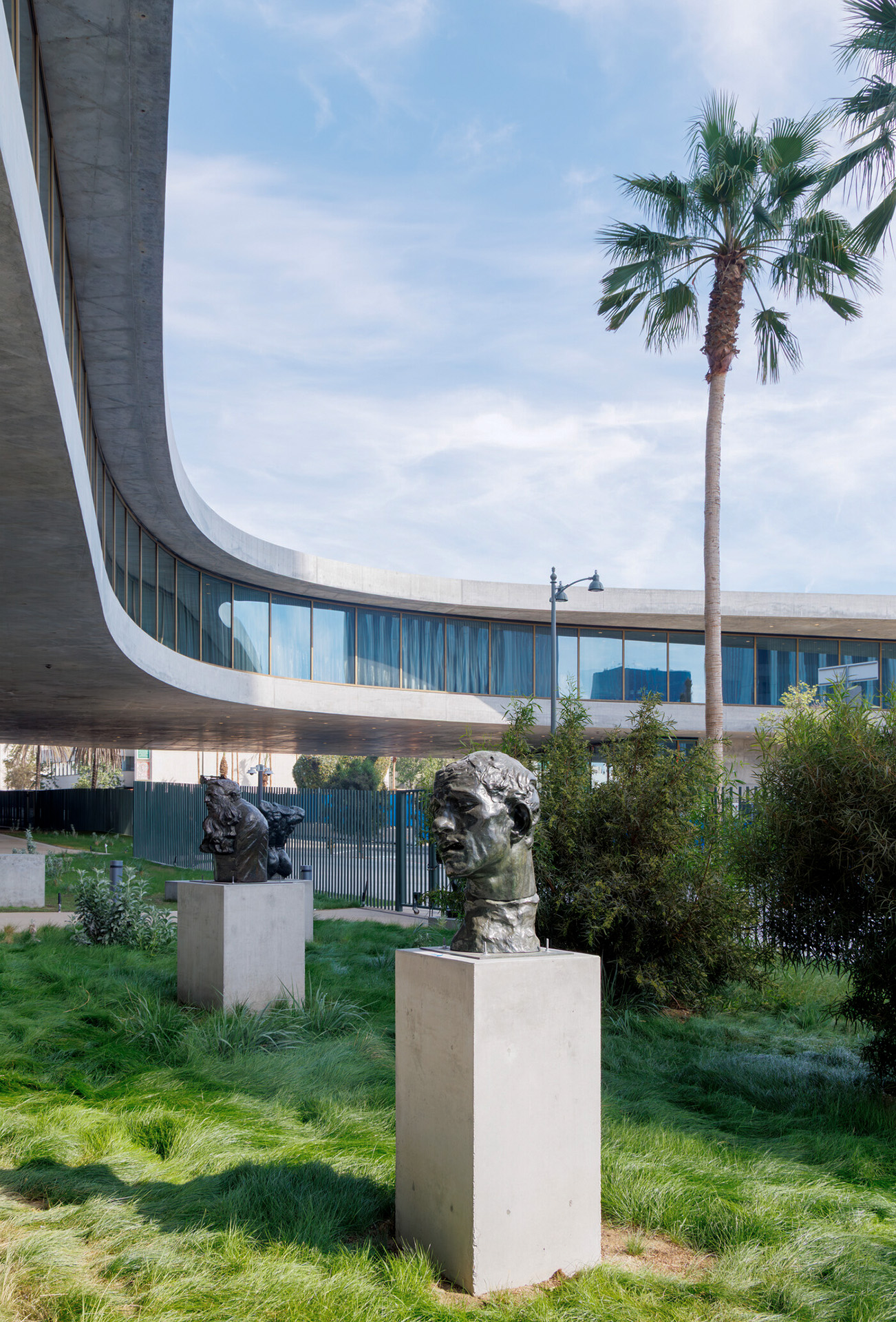 LACMA, Architektur: Peter Zumthor, Blick in den Park